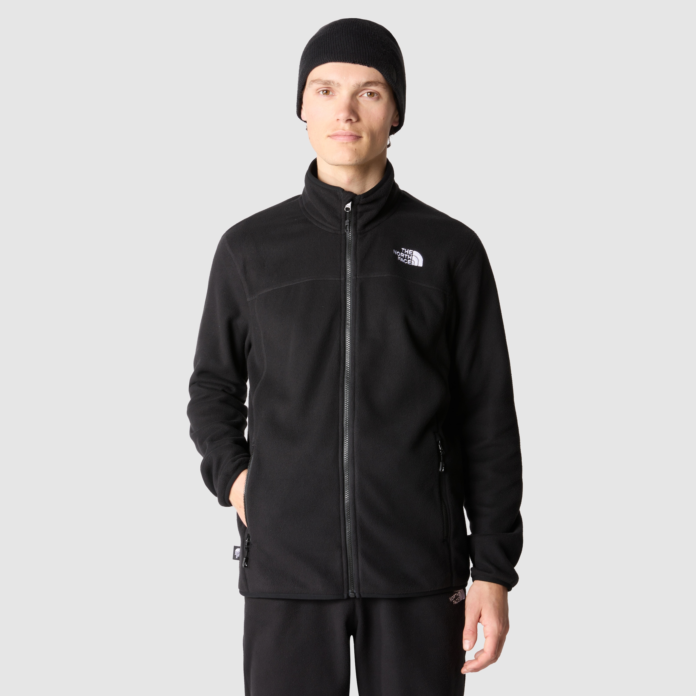 The North Face Fleecejacke "M 100 GLACIER FULL ZIP", aus weichem, gebürstetem Mikrofaser-Fleece