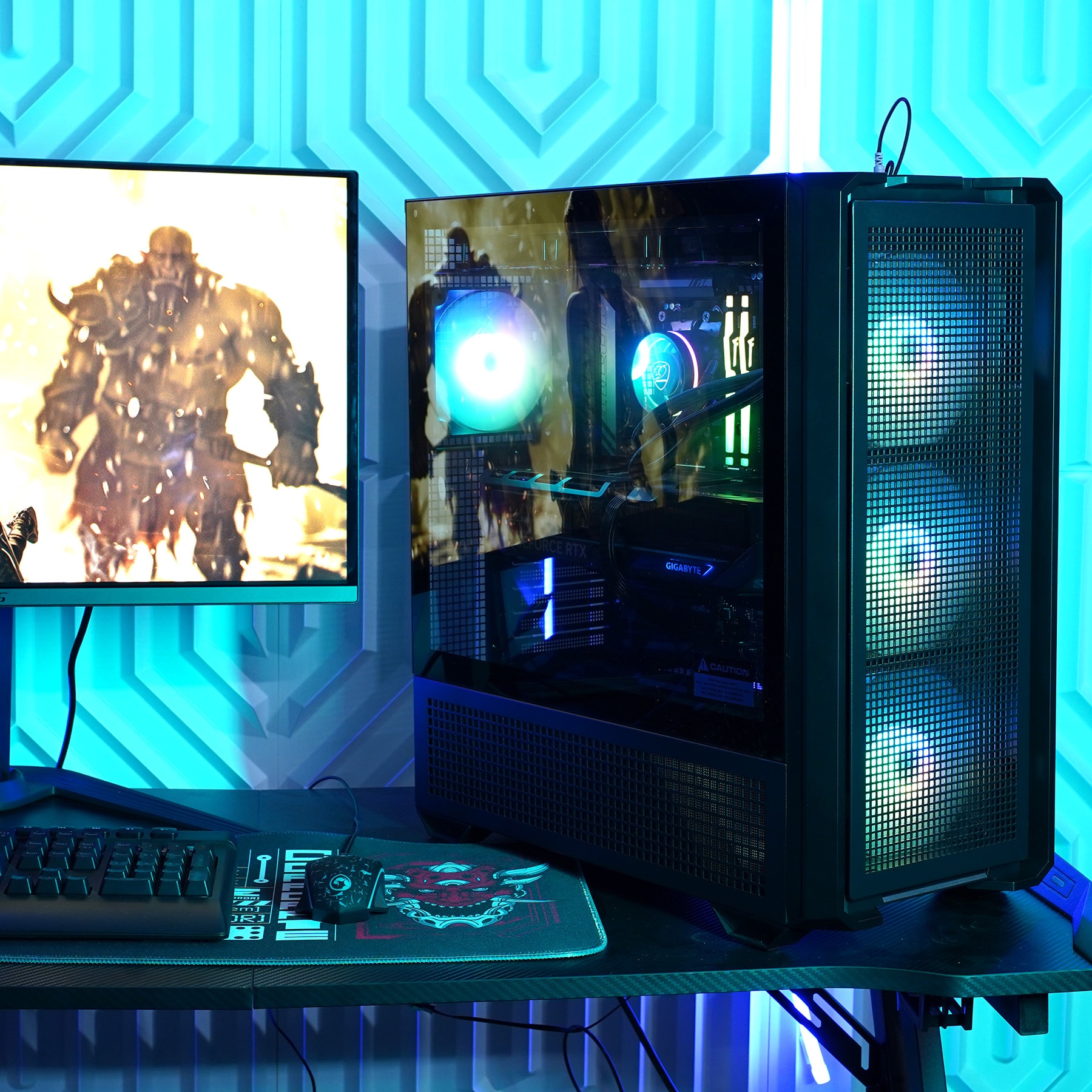 Cougar Gaming-PC »MX600 BK 7464«, Windows 11, DDR5 RAM