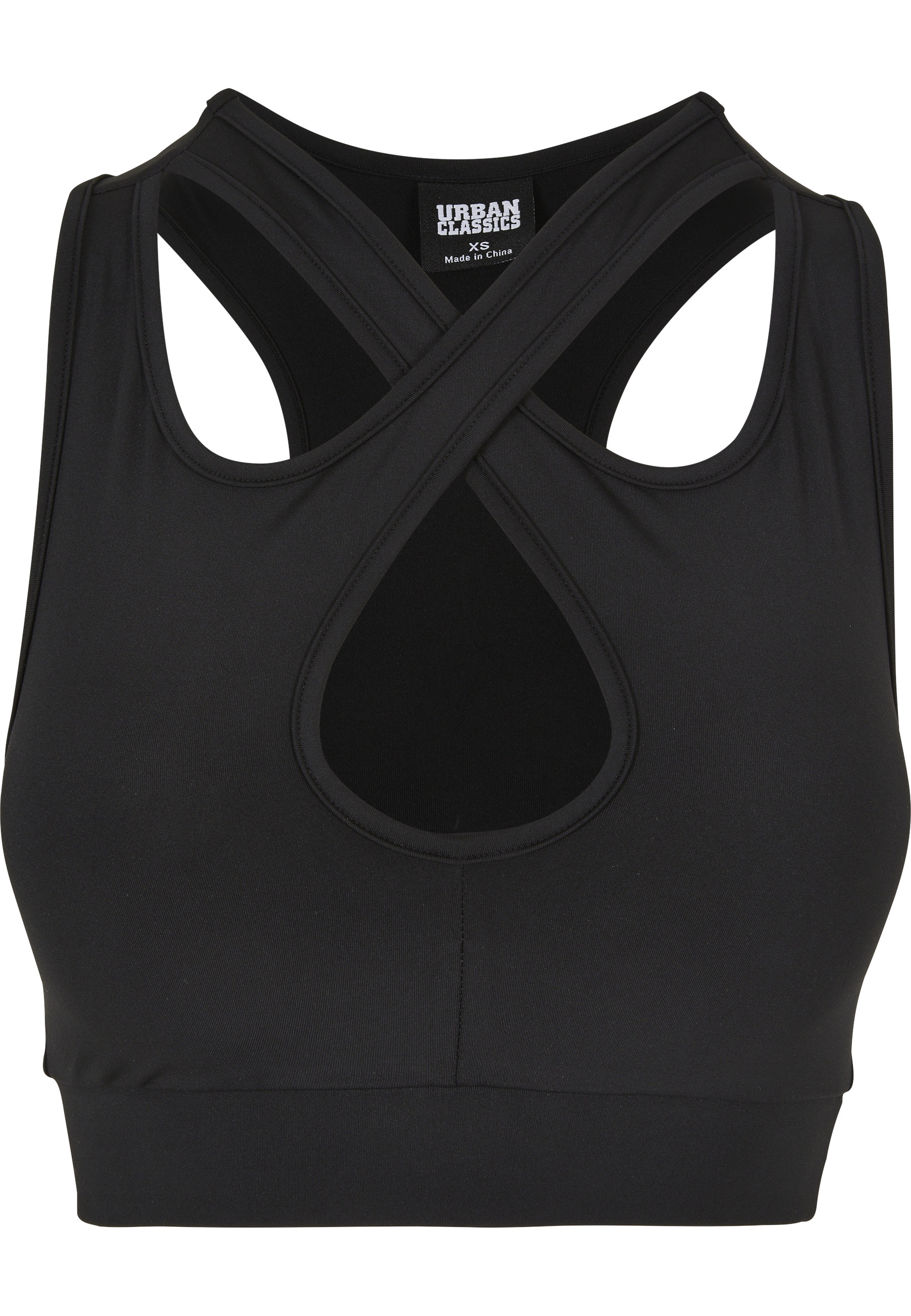 URBAN CLASSICS Bralette "Urban Classics Damen Ladies Crossed Sprots Bra"