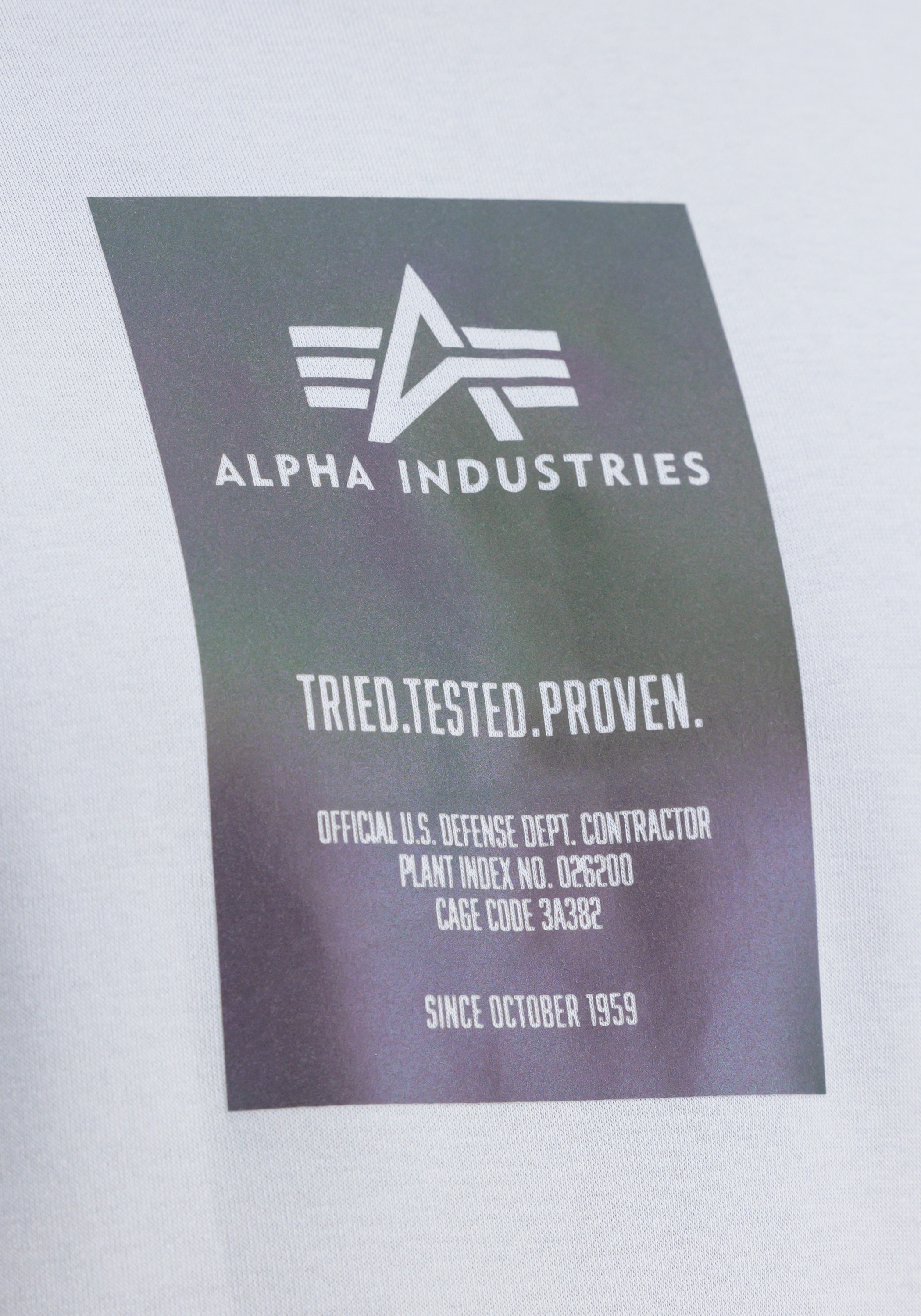 Alpha Industries Sweater »Rainbow Refl. Label Sweater«