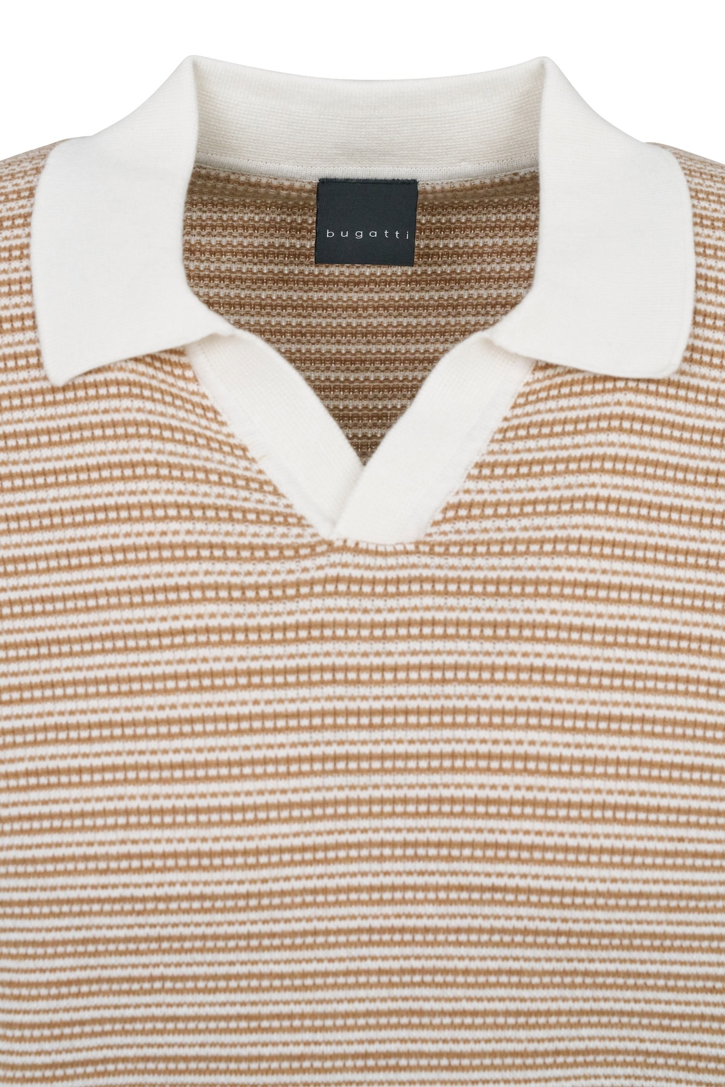 bugatti Poloshirt, aus Baumwolle