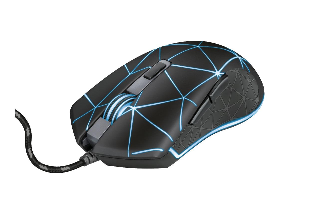 Trust Gaming-Maus »GXT 133 Locx« kabelgebunden