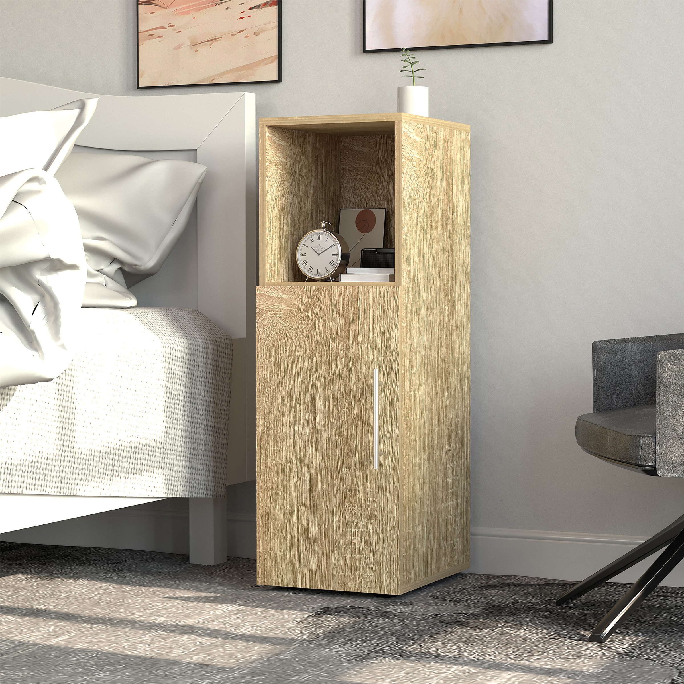 VCM Narila Nightstand Brown 3