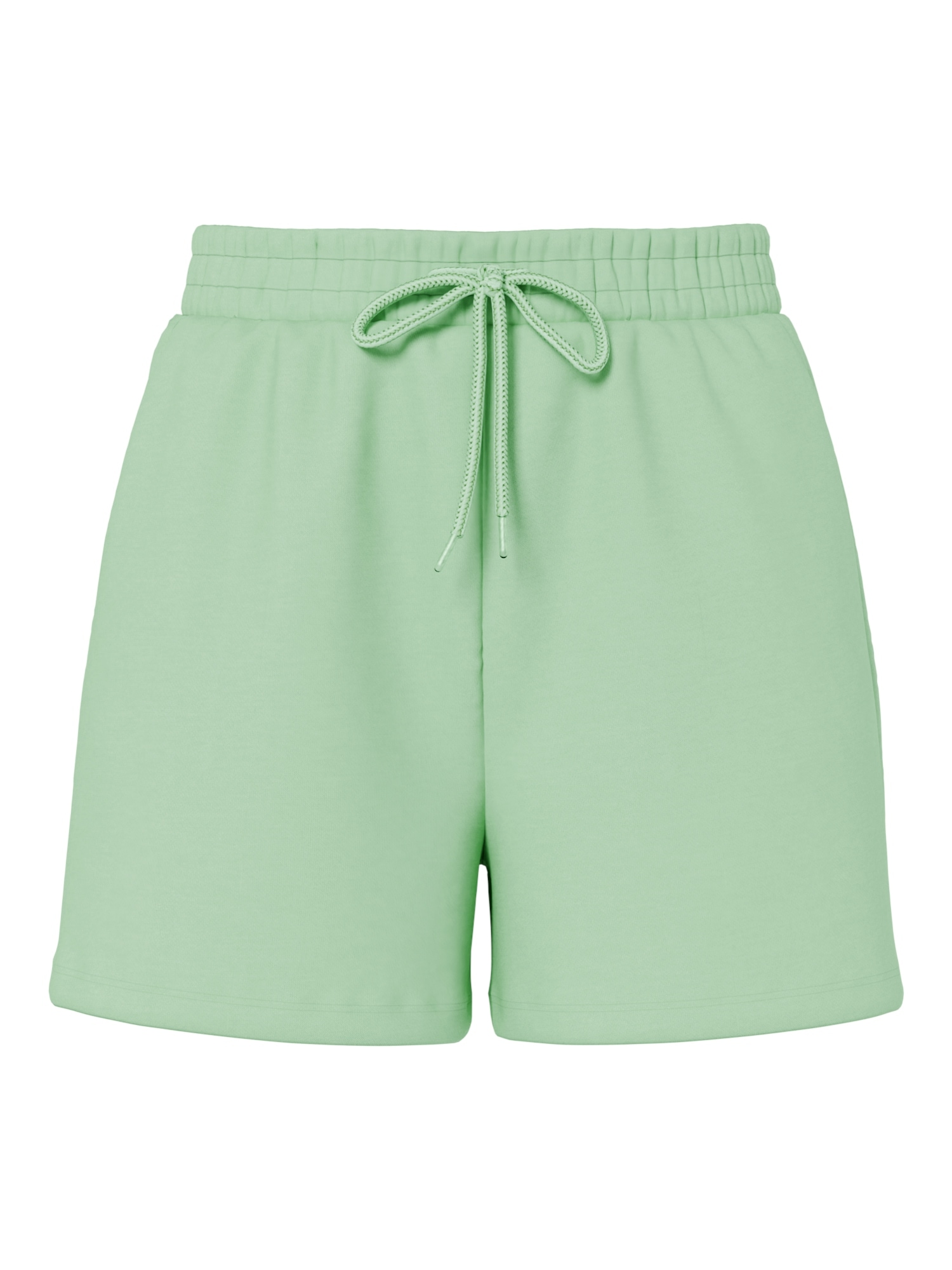 Pieces Sweatshorts "Pcchilli Summer Hw Shorts Ub Noos Bc" Baumwollmischung, Regular Fit