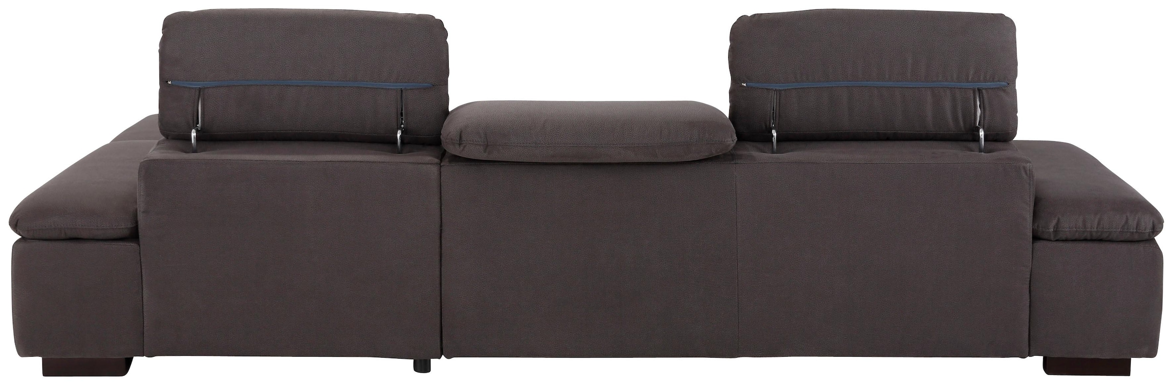 Home affaire Ecksofa »Alberto L-Form«, mit Kopfteilverstellung, wahlweise mit Bettfunktion