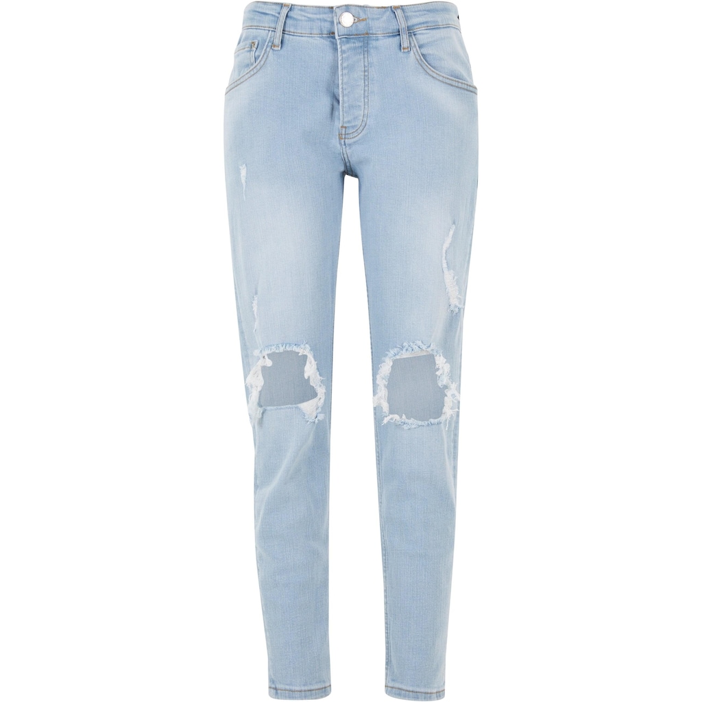 2Y Premium Bequeme Jeans »Herren 2Y Destroyed Tapered Fit Denim«