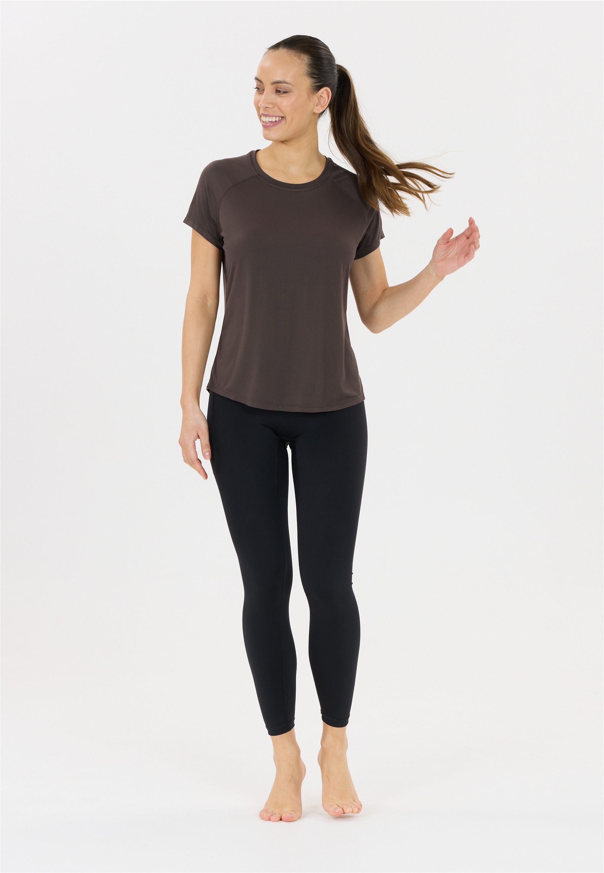 ATHLECIA Funktionsshirt »Gaina«, aus weichem Material mit recycelten Anteilen
