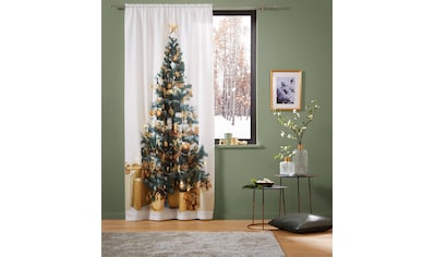 Vorhang Tree«, 230x140 mit home | (1 BAUR »Xmas Weihnachtsdeko HxB: my St.), Weihnachtlich