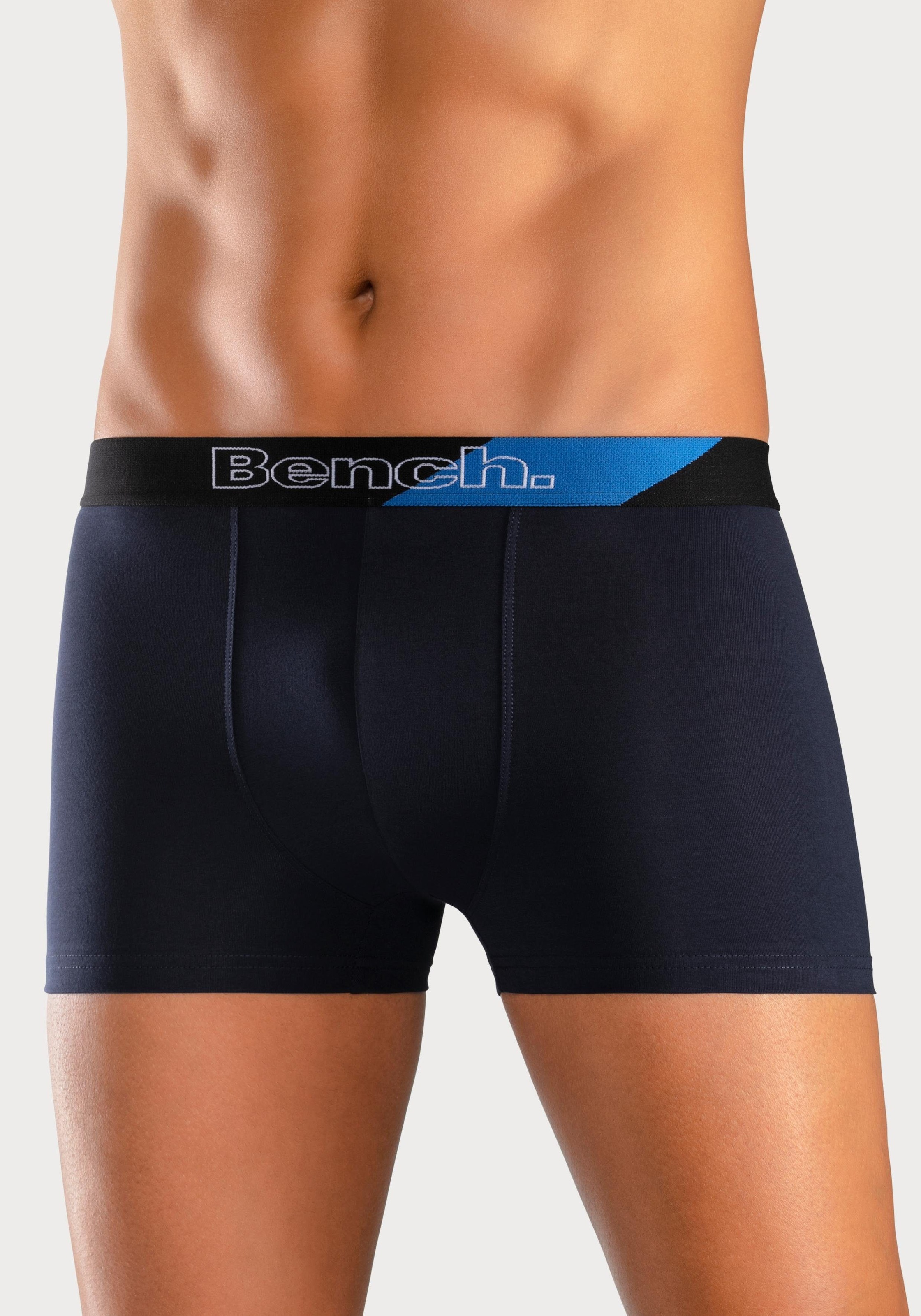 Bench. Boxer "Boxershorts für Herren", (Packung, 3 St.), Unterhosen mit mod günstig online kaufen