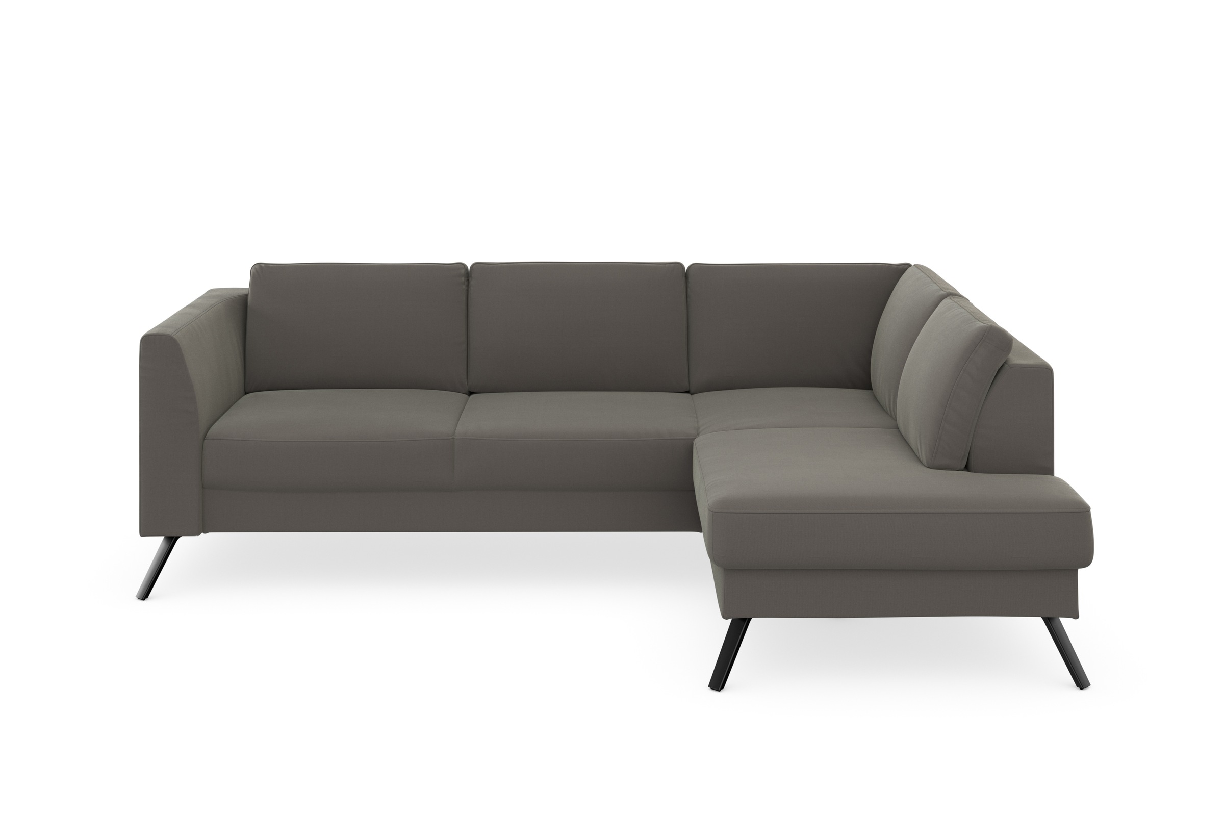 sit&more Ecksofa "Lindholm L-Form", mit Sitztiefenverstellung und Federkern günstig online kaufen