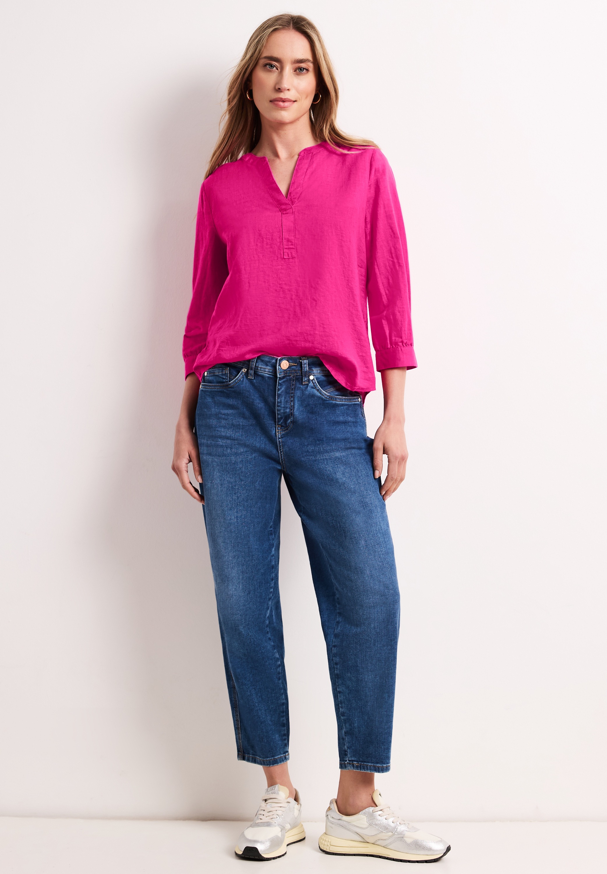 Street One Langarmbluse Magenta 36 2