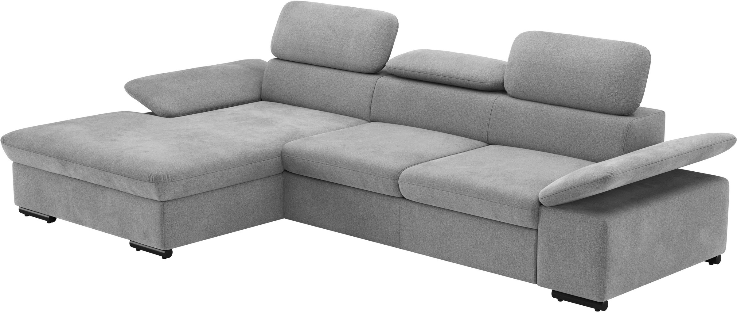 sit&more Ecksofa »Alcudia L-Form«, wahlweise mit Bettfunktion