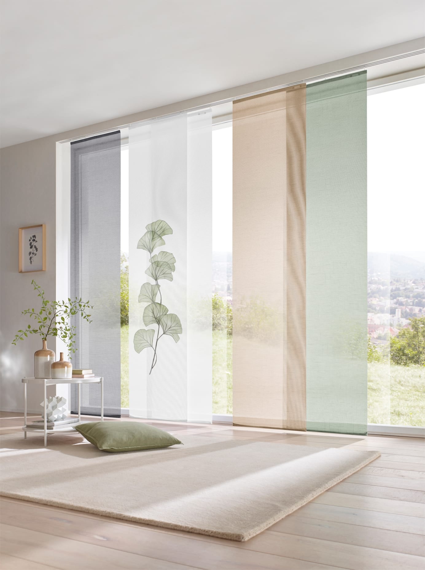 heine home Schiebegardine Klettschiene 1 Stk. tlg. günstig online kaufen