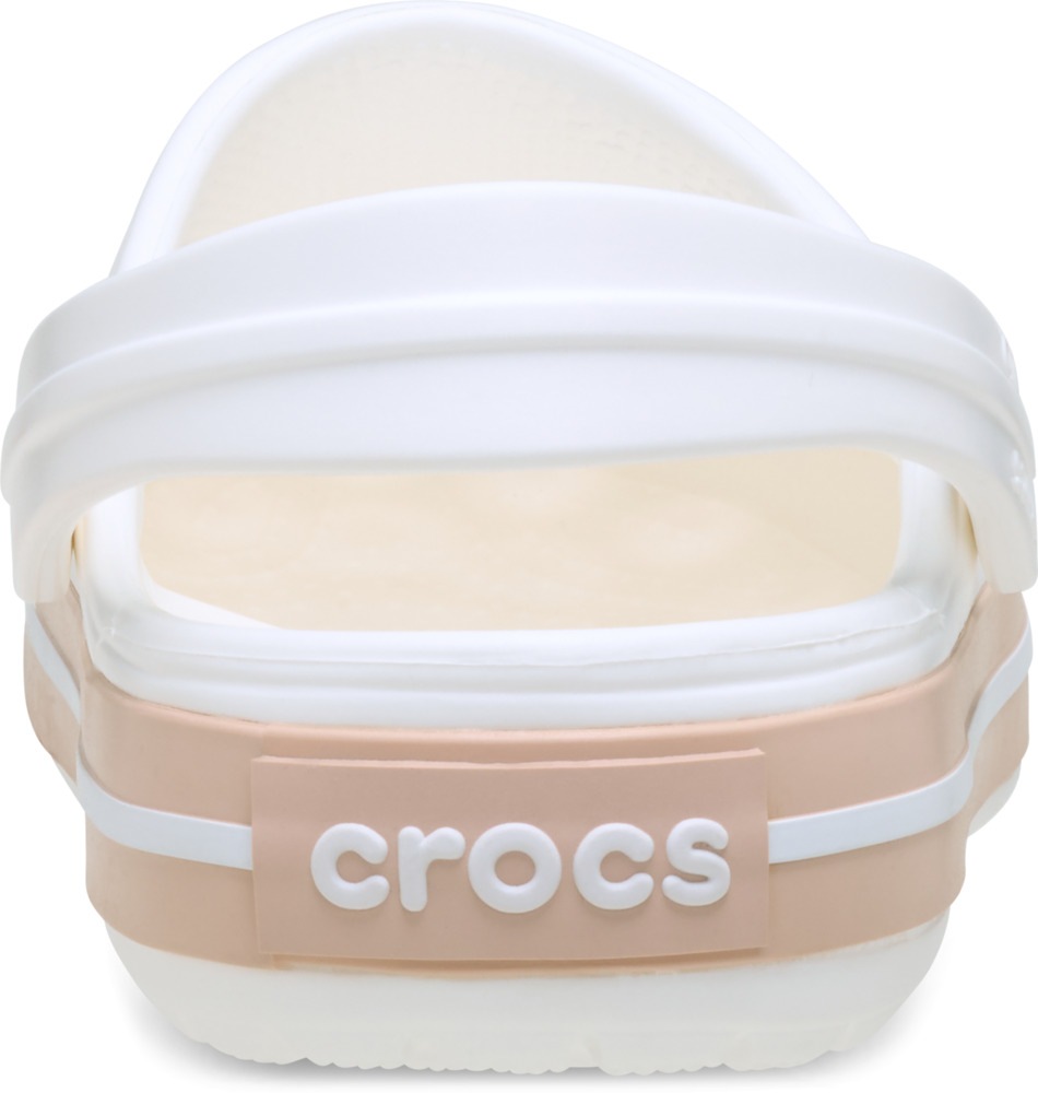 Crocs Clog »Crocband Clog«, Sommerschuh, Schlappen, Hausschuh mit zweifarbiger Laufsohle