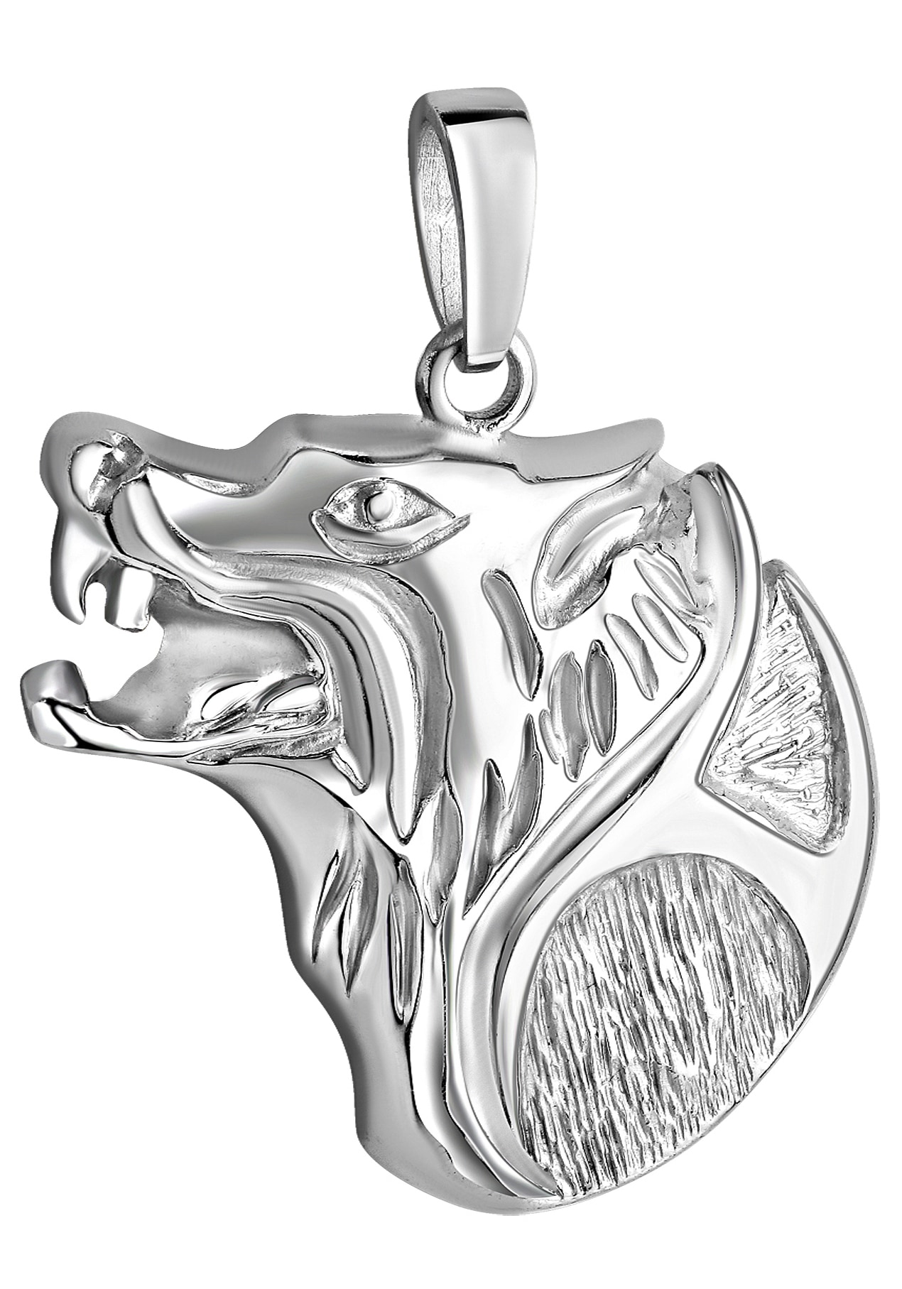 Kettenanhänger »Schmuck Geschenk Silber 925 Halsschmuck Anhänger Wolf«, Made in Germany