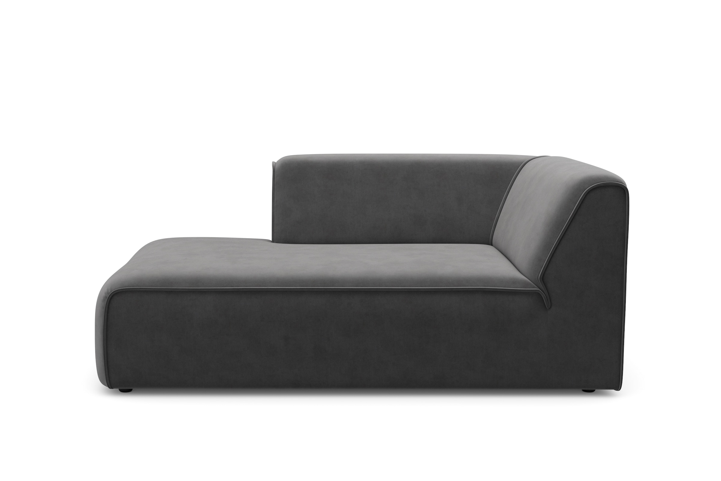 OTTO home Ottomane "Merid Chaiselongue, Maße B/T/H: 100/162/70 cm" als Modu günstig online kaufen