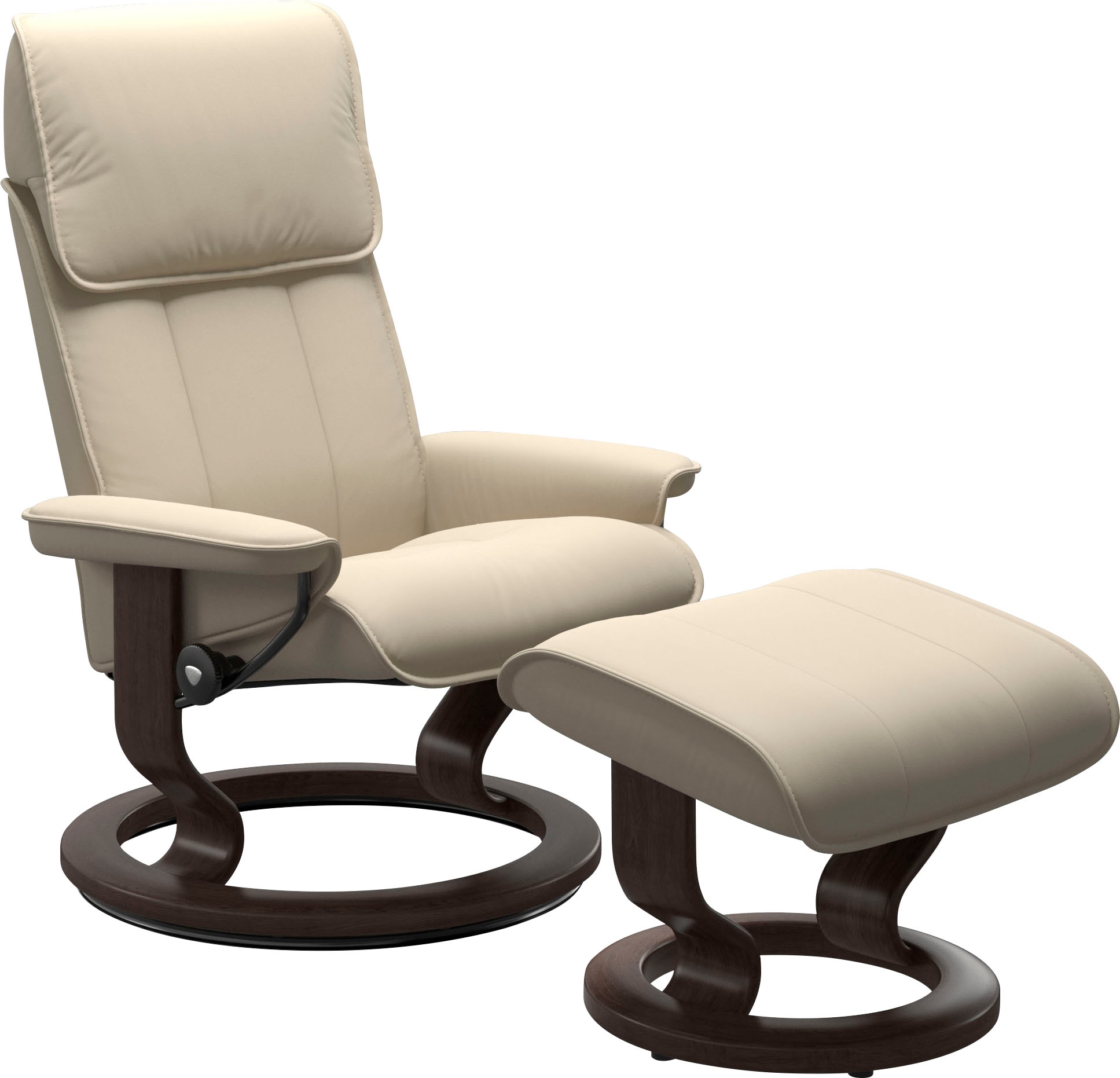 Stressless Fußhocker "Admiral", mit Classic Base, Gestell Wenge