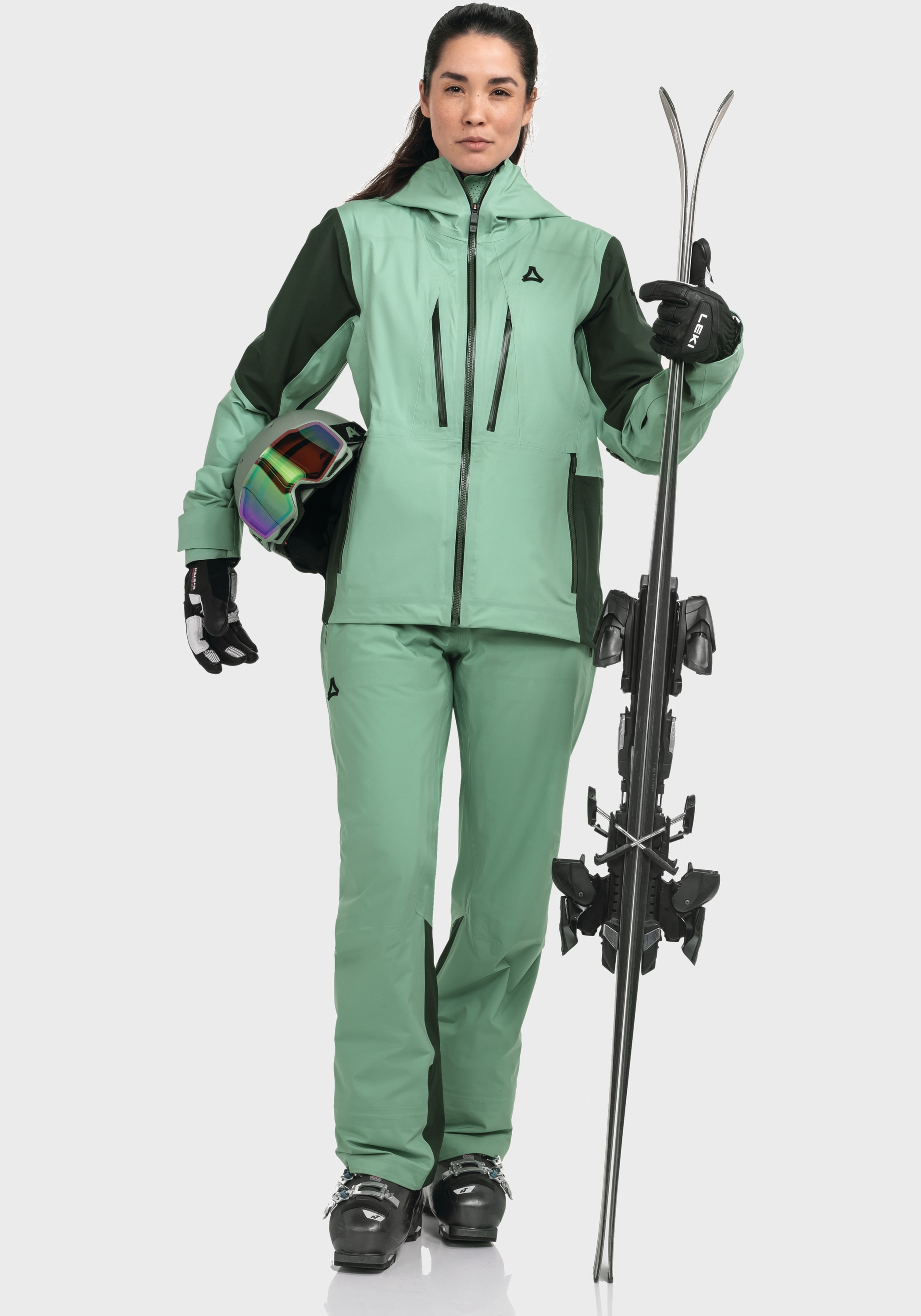 Schöffel Outdoorjacke »Ski Shell Jk Style Lufeld WMS«, mit Kapuze