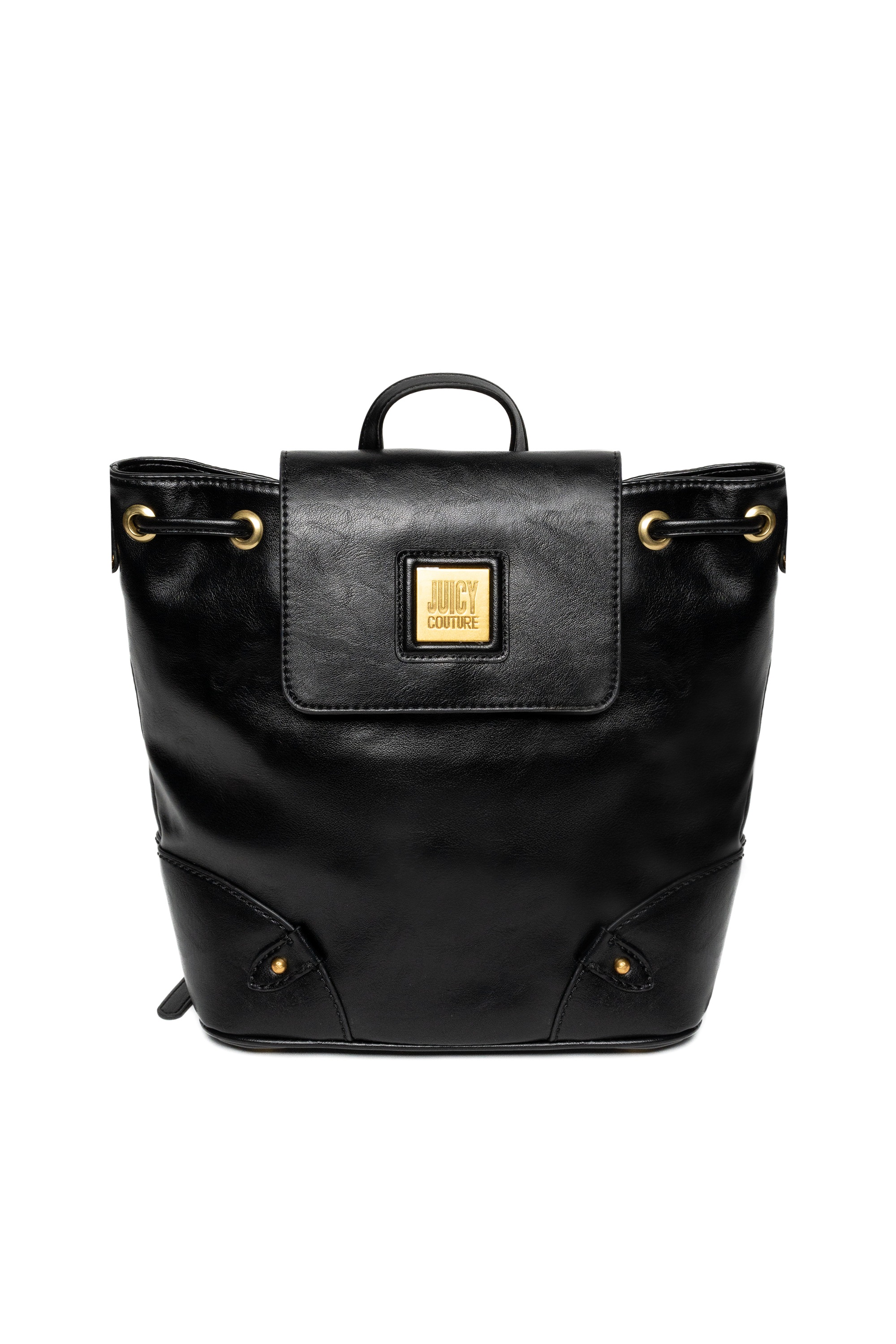 JUICY COUTURE Tagesrucksack "POPPY BACKPACK Damen", schwarz, Polyurethane, Rucksäcke, Rucksack Damen, Backpack, Tagesrucksack, Fashion, Lifestyle,