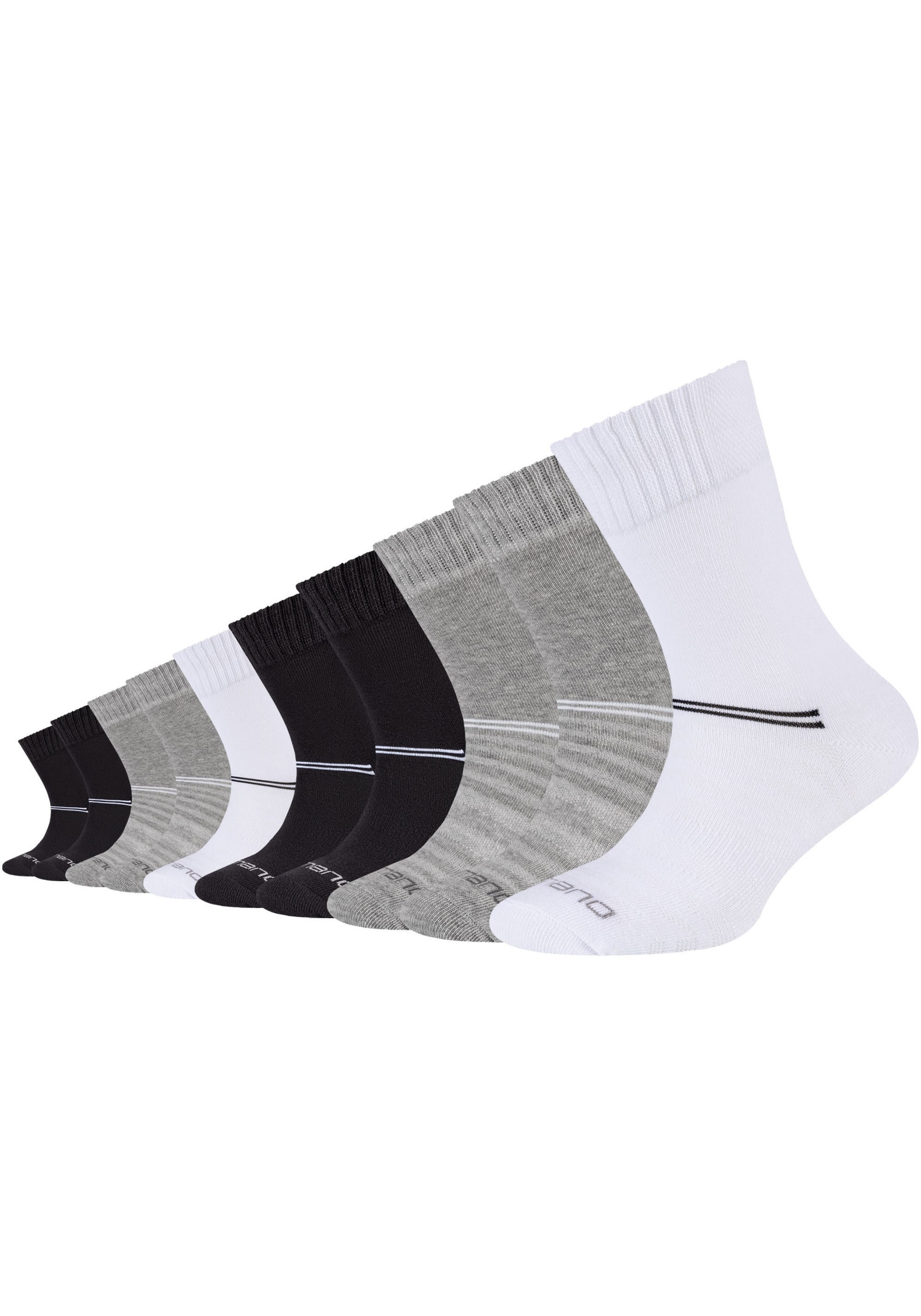 Camano Socken "mesh ventilation" 10 Paar tlg. mit atmungsaktiver Materialst günstig online kaufen
