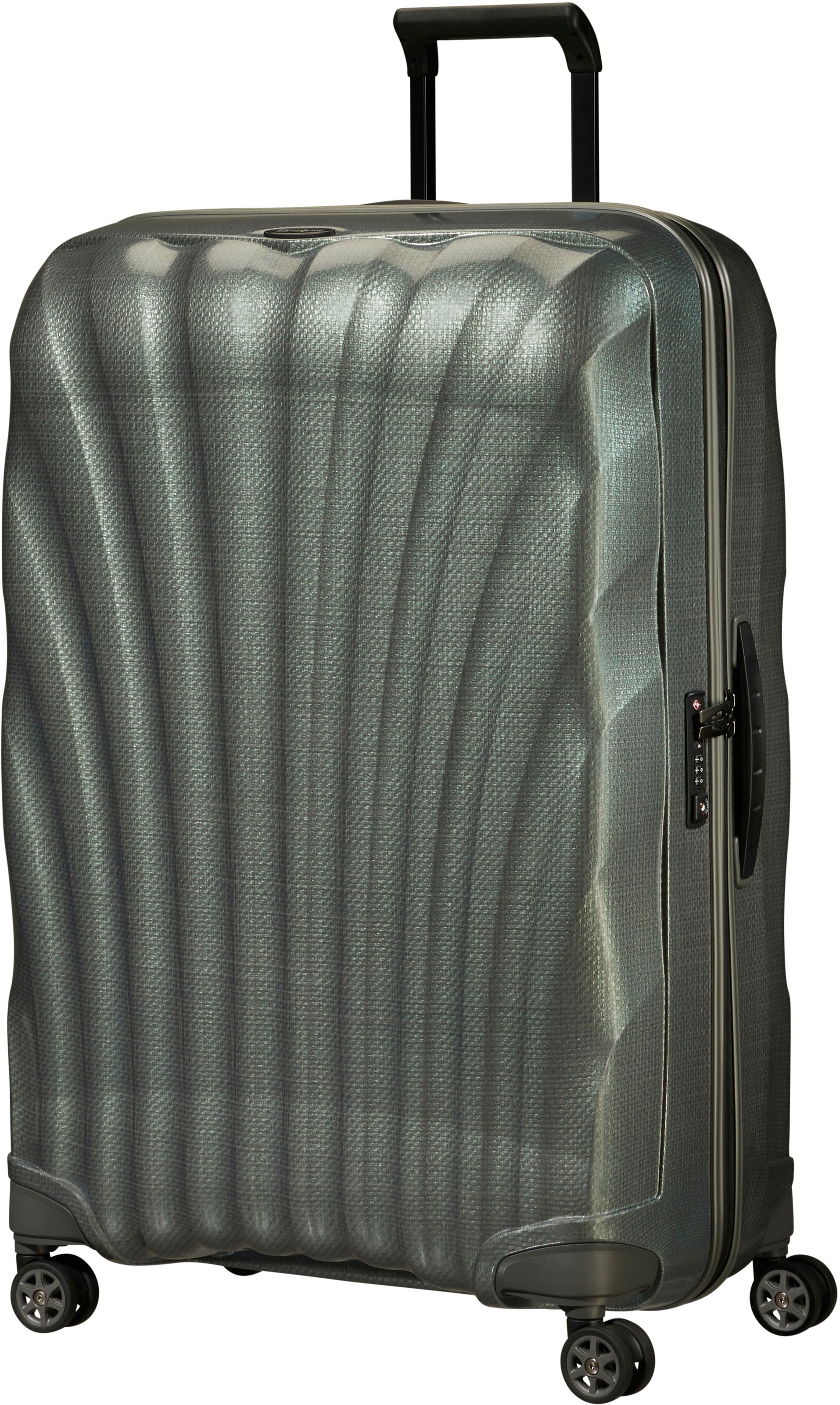 Samsonite Hartschalen-Trolley "C-LITE 81", 4 St. Rollen, Reisekoffer Großer Koffer Aufgabegepäck Made in Europe