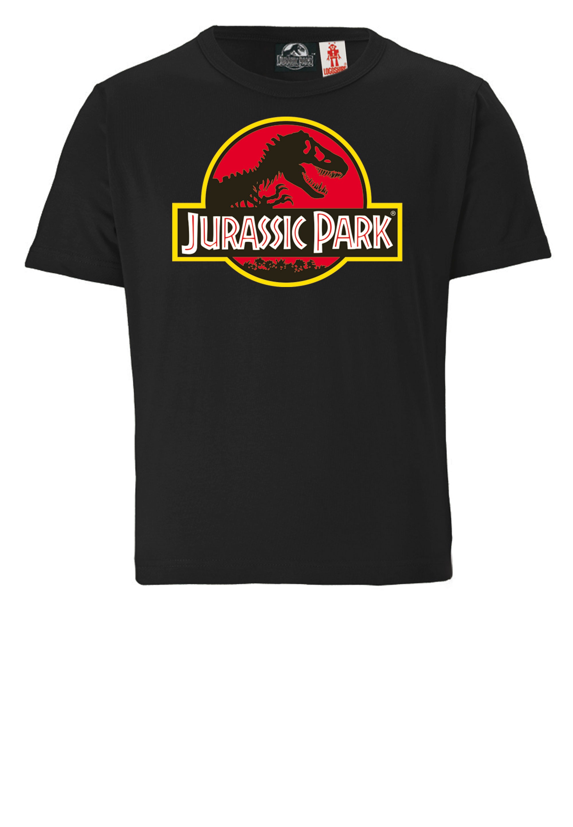LOGOSHIRT T-Shirt »Jurassic Park«, mit lizenziertem Design
