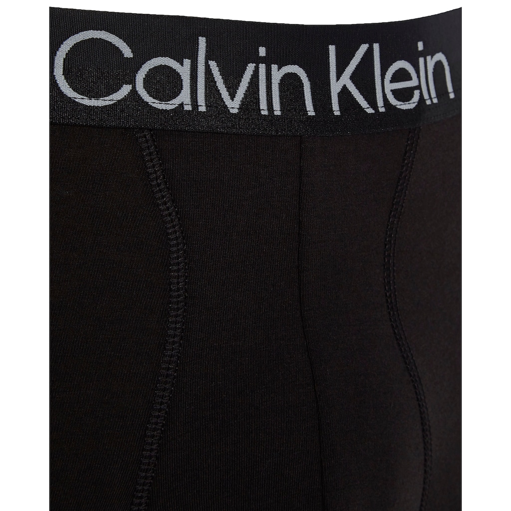 Calvin Klein Underwear Trunk, (Packung, 3 St.), mit Logoschriftzug auf dem Bund