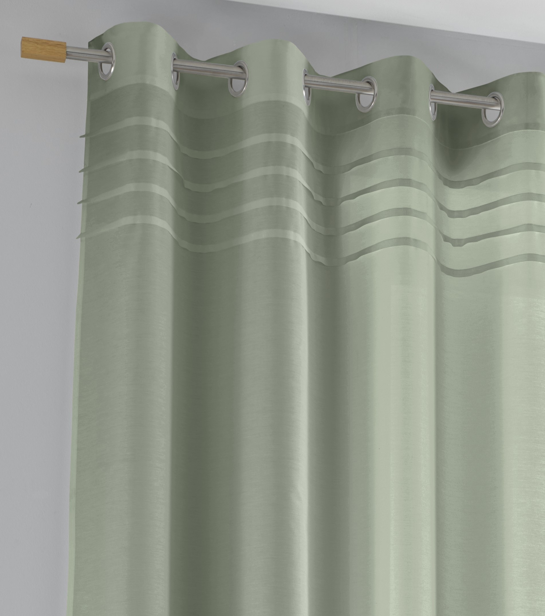 Kutti Vorhang "Kessy" Ösen 1 Stk. tlg. Eleganter Uni-Vorhang mit dekorative günstig online kaufen