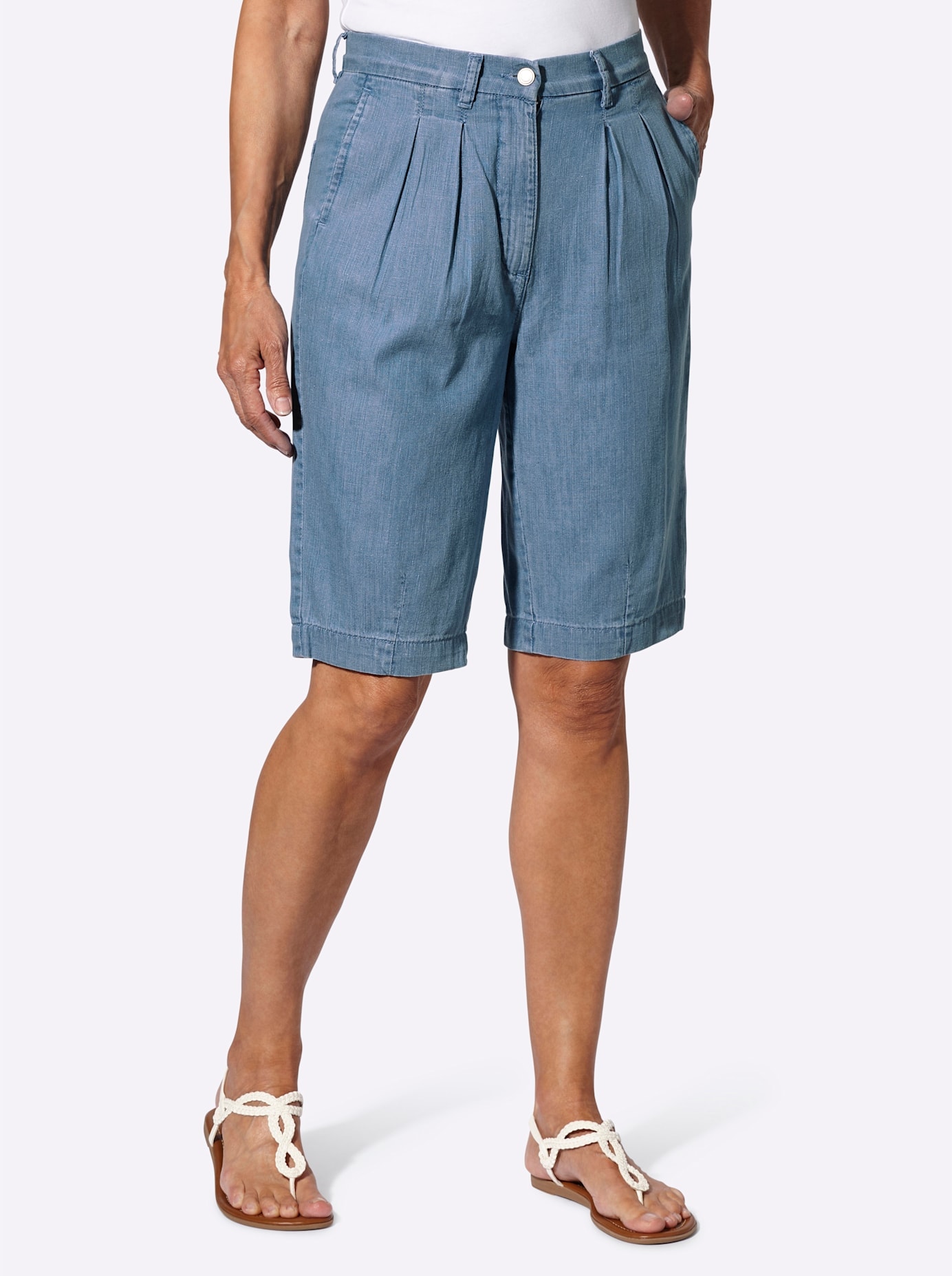 Classic Basics Jeansbermudas, (1 tlg.)