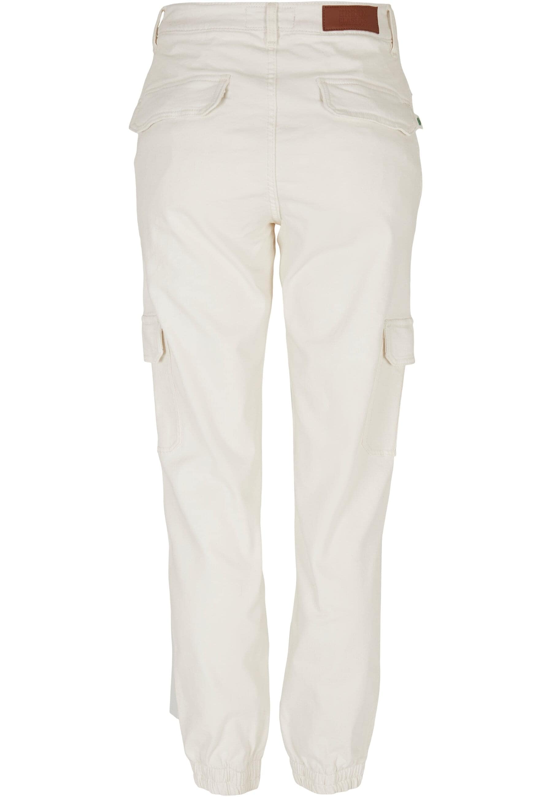 URBAN CLASSICS Stoffhose »Urban Classics Damen Ladies Organic Stretch Denim Cargo Pants«, (1 tlg.)