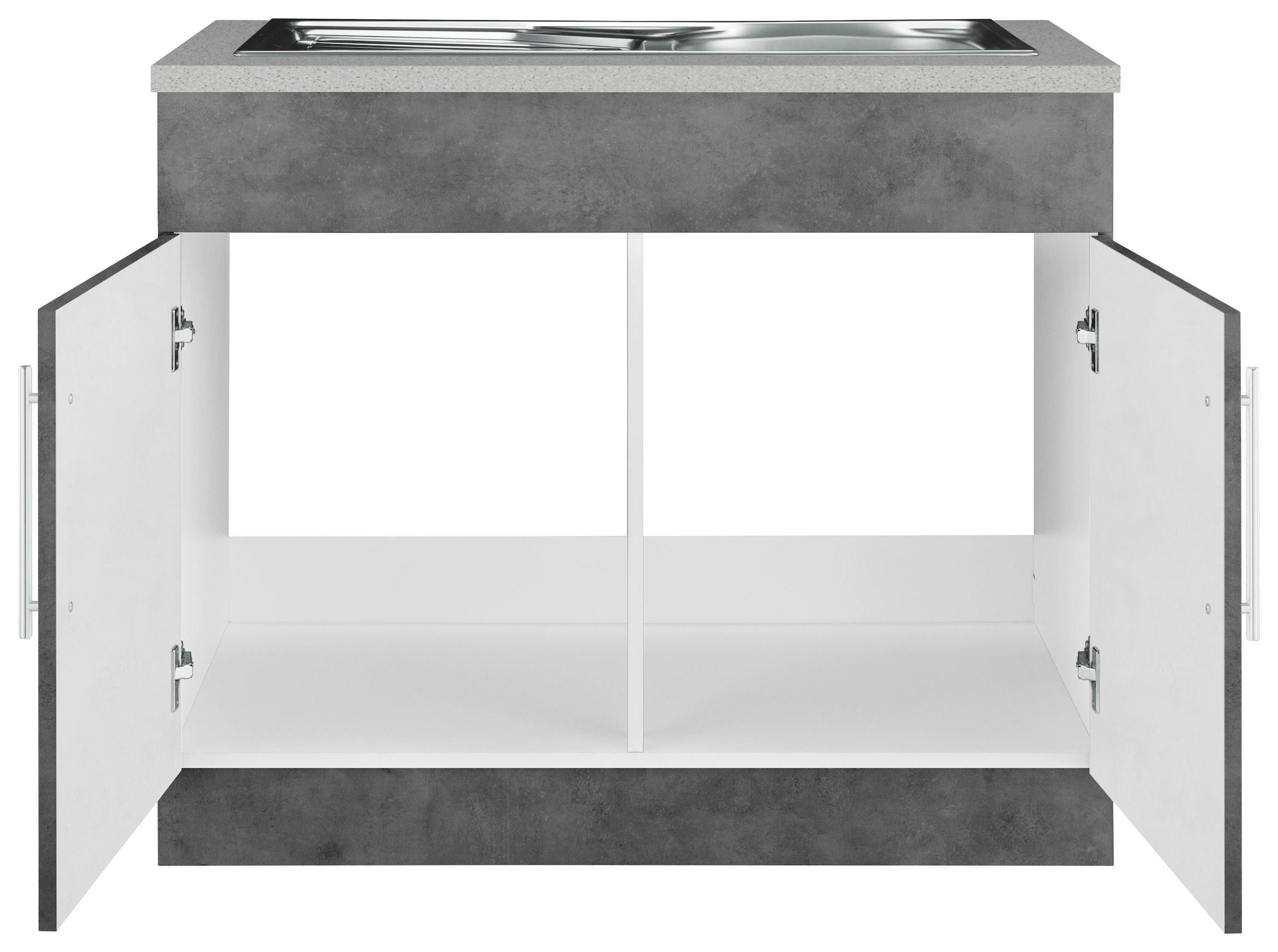 wiho Küchen Spülenschrank »Cali« 100 cm breit