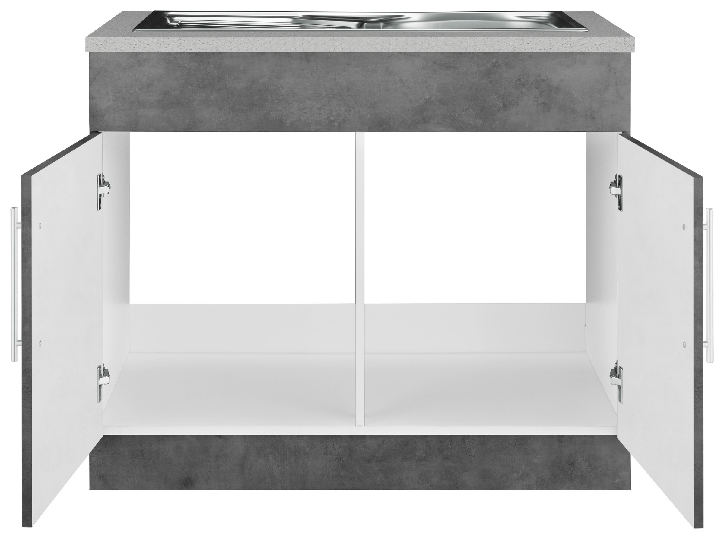 Thumbnail - wiho Küchen Spülenschrank "Cali, TOPSELLER" 100 cm breit