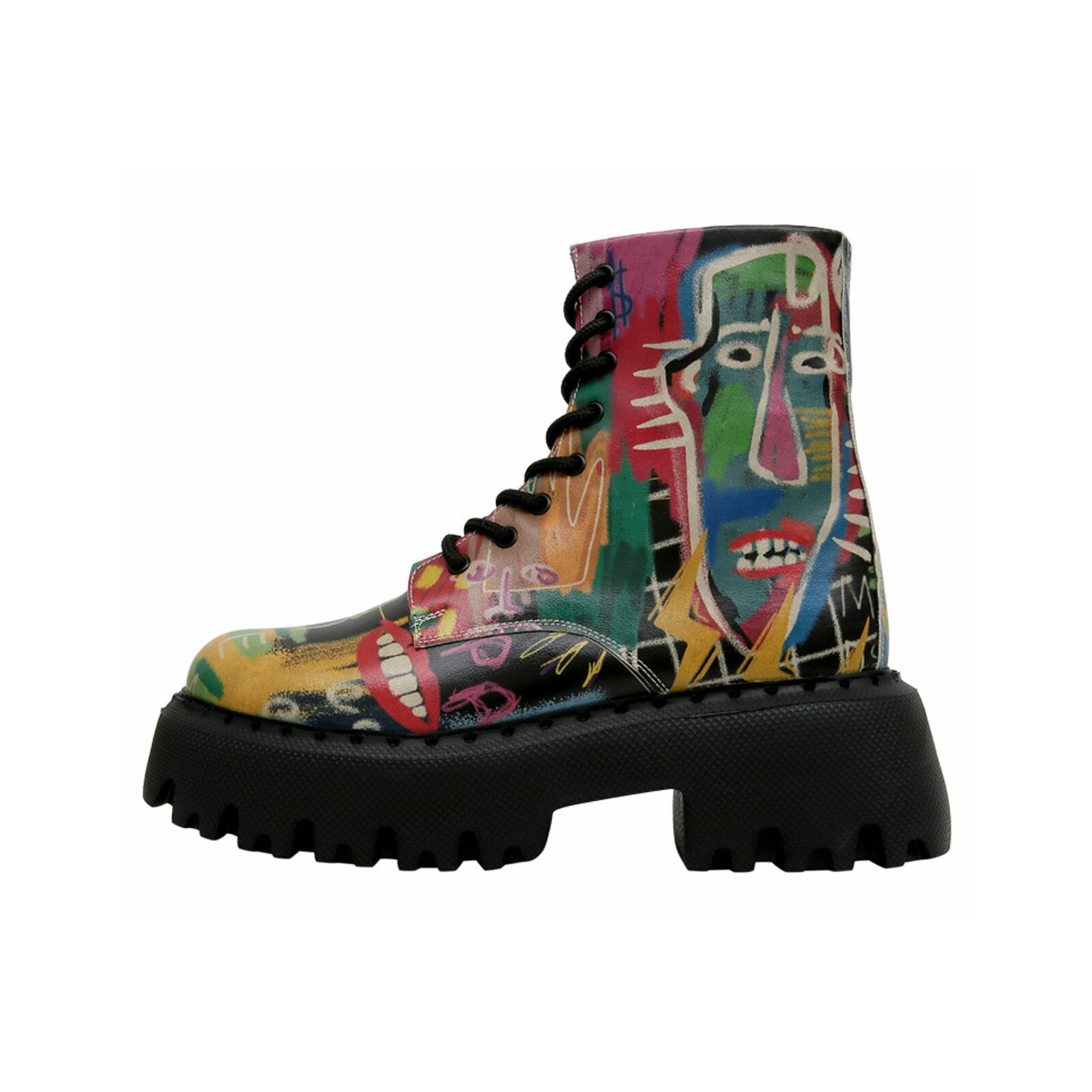 DOGO Chelseaboots "Navy Schnürstiefel Boots No More Drama Damen Stiefelette günstig online kaufen