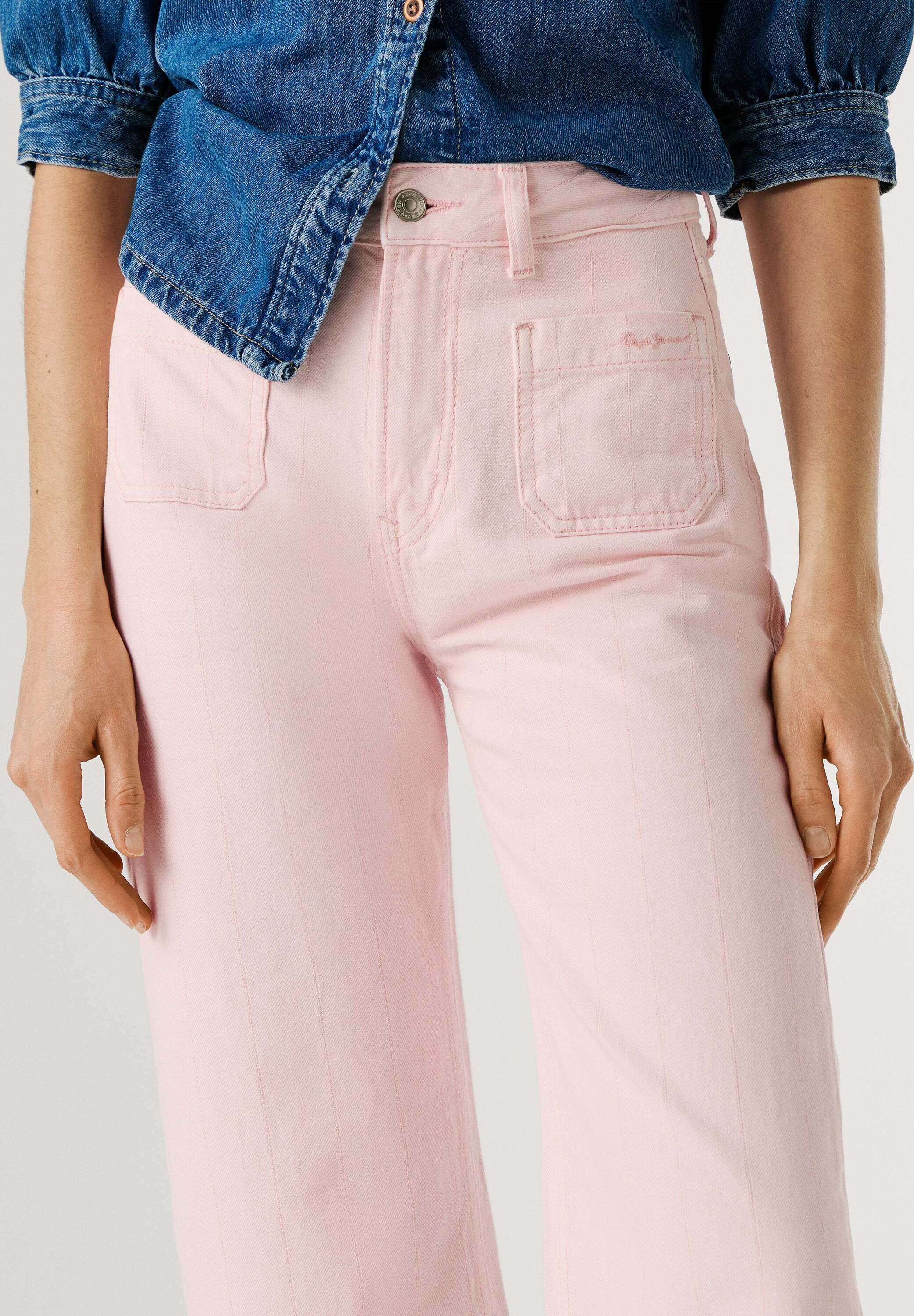 Pepe Jeans Straight-Jeans »trousers STRAIGHT JEANS UHW LEXA«