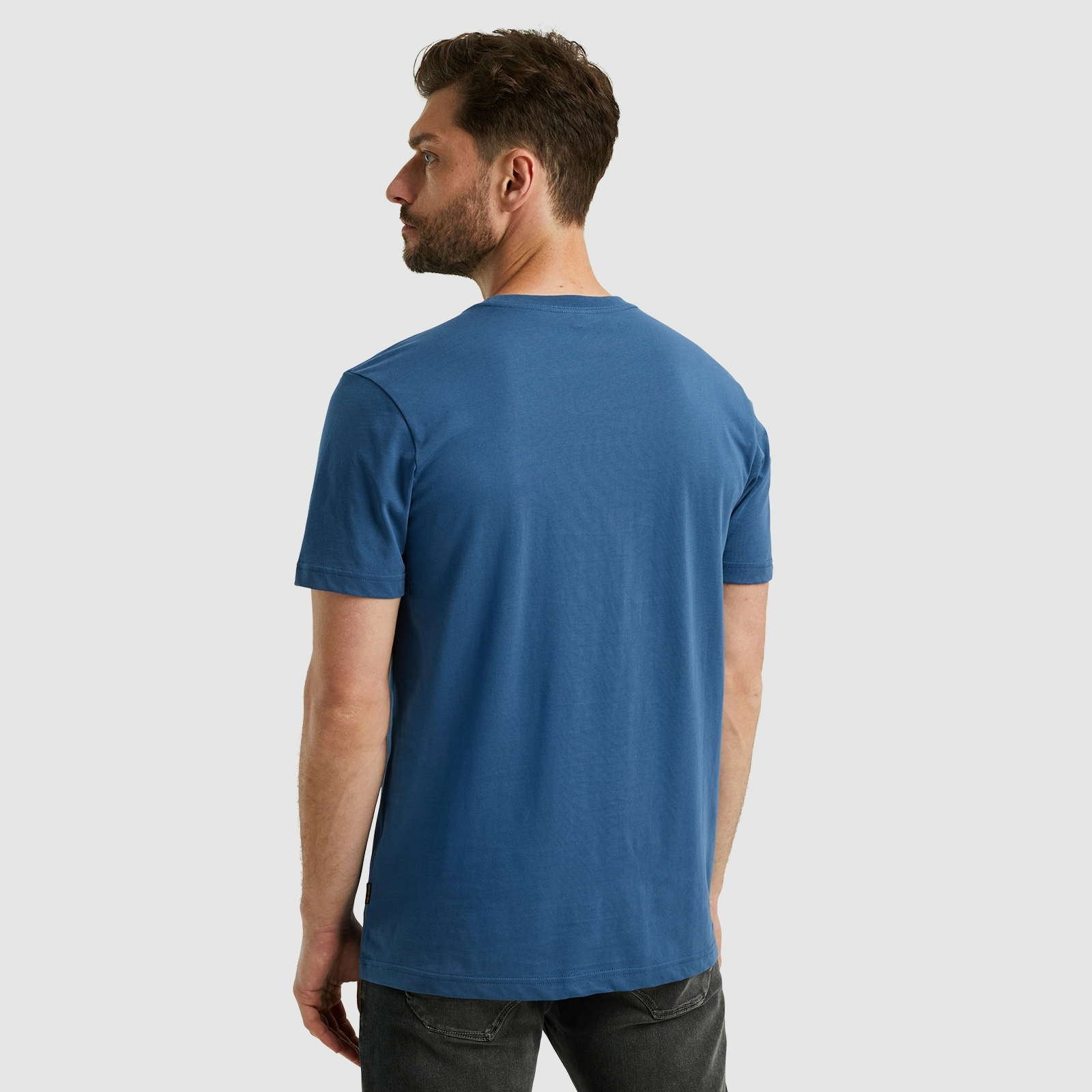 PME LEGEND T-Shirt »Short sleeve r-neck single jersey«, mit Frontprint