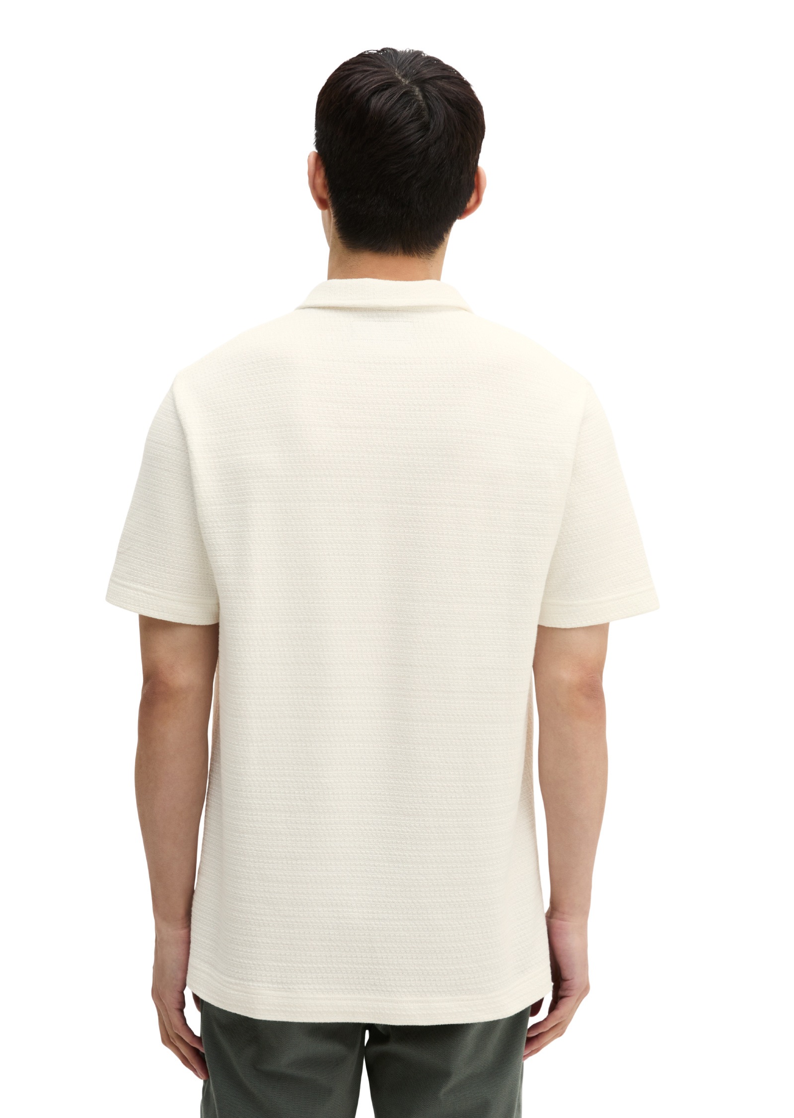 Marc O'Polo Poloshirt »mit feiner Struktur«