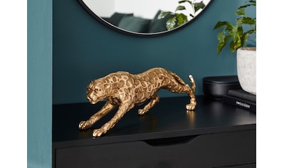 Dekofigur »Leopard«, gold