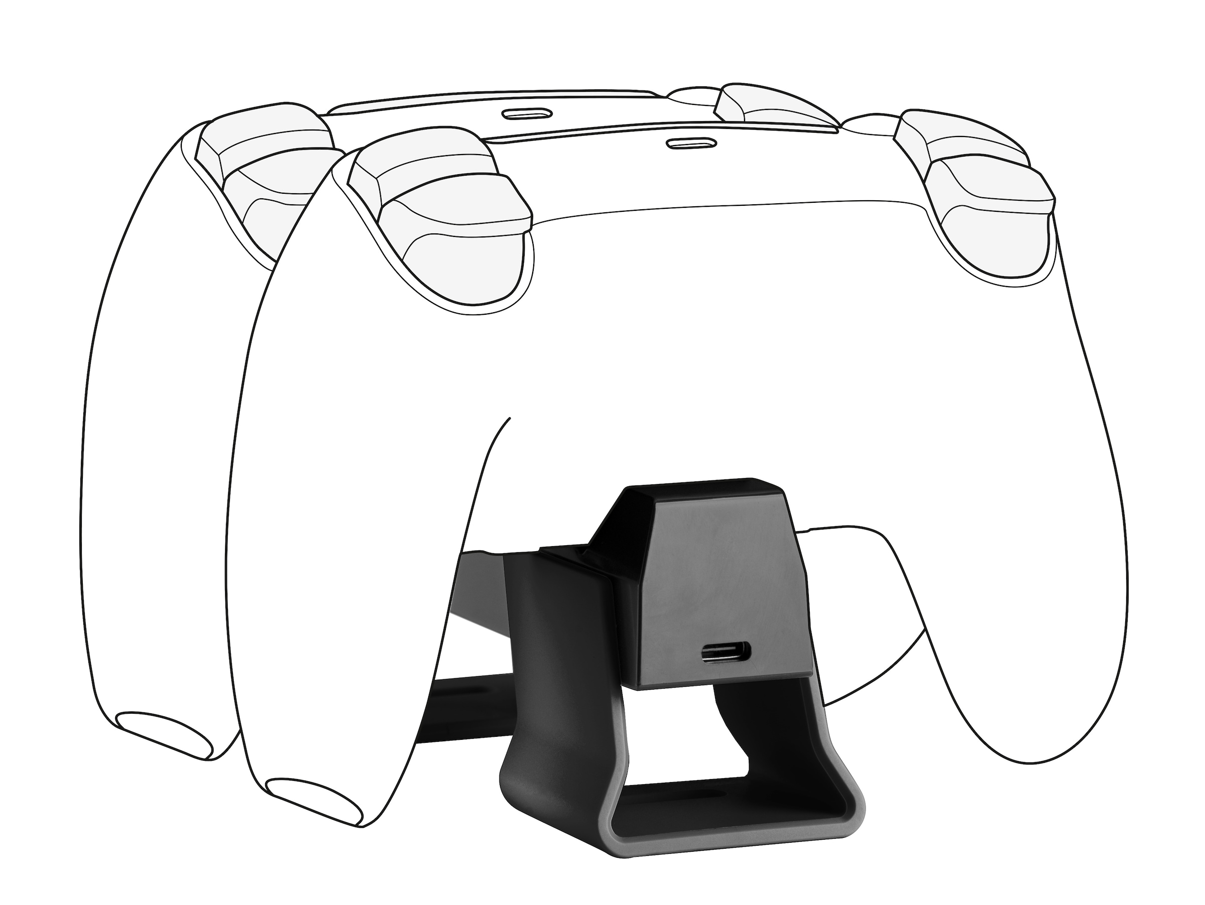 Speedlink Controller-Ladestation »TWINDOCK USB Charger«, Ladestation für Controller, bis zu Zwei Original PS5 Controller