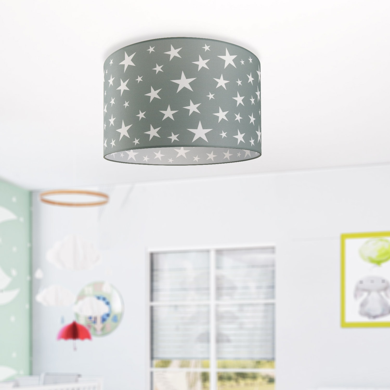 Paco Home Deckenleuchte Sternenhimmel Motiv 1 BAUR kaufen »Capri Deckenlampe LED | Kinderlampe flammig-flammig, Kinderzimmer 315«, E27