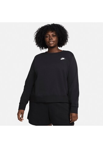 Nike Sportswear Sweatshirt »CLUB FLEECE WOMEN'S CREW-NECK SWEATSHIRT (PLUS SIZE)« kaufen