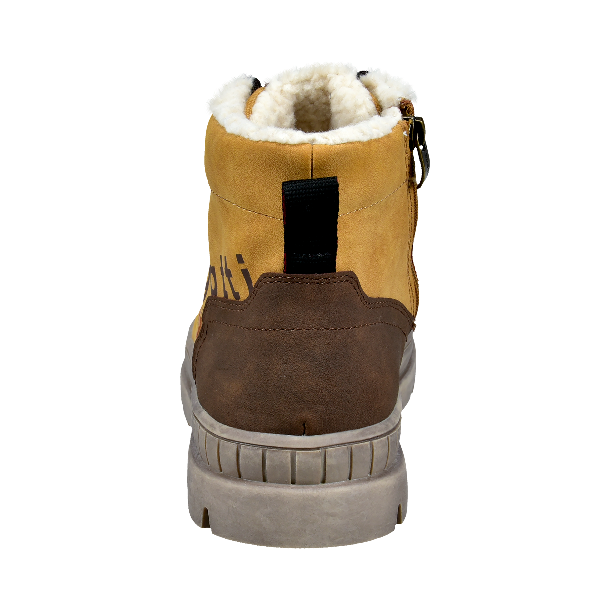 bugatti Winterboots, Plateauboots, Schnürboots mit Plateausohle