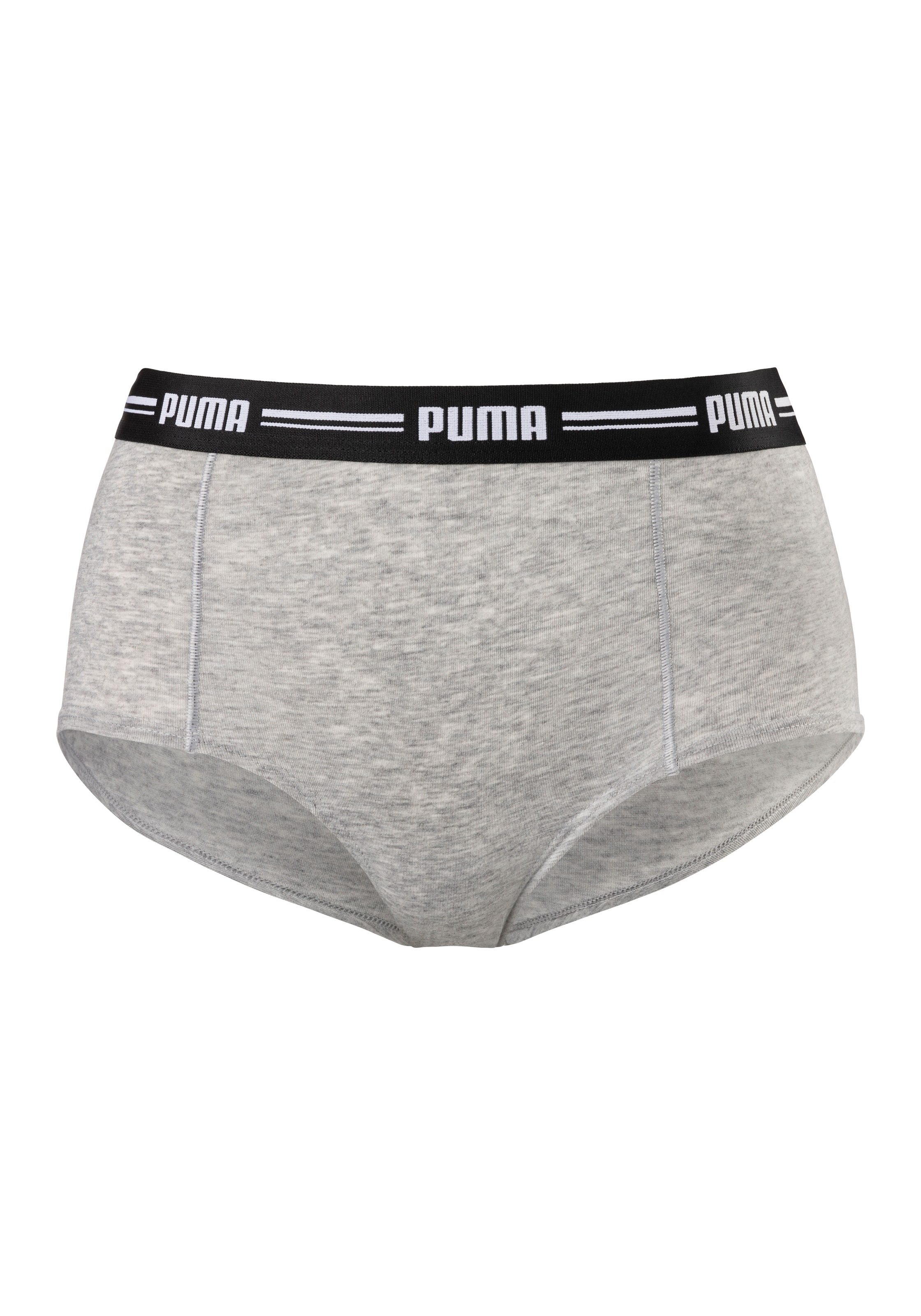 PUMA Panty "PUMA WOMEN MINI SHORT 2P PACK", (Packung, 2er Pack), mit markan günstig online kaufen