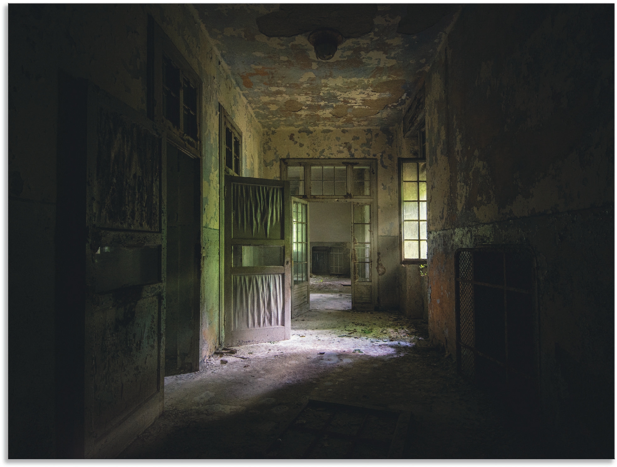 Artland Paveikslas »Lost Place Düsterer Flur d...