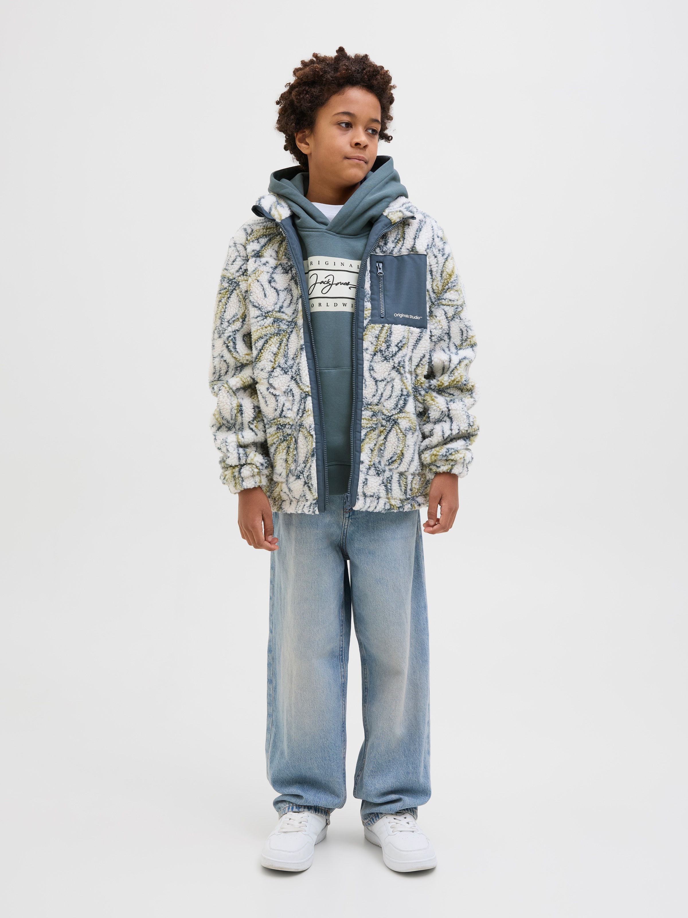 Jack & Jones Junior Kapuzensweatshirt »JORFREDERIKSBERG BOX SCI SW.H SN UNB JNR«