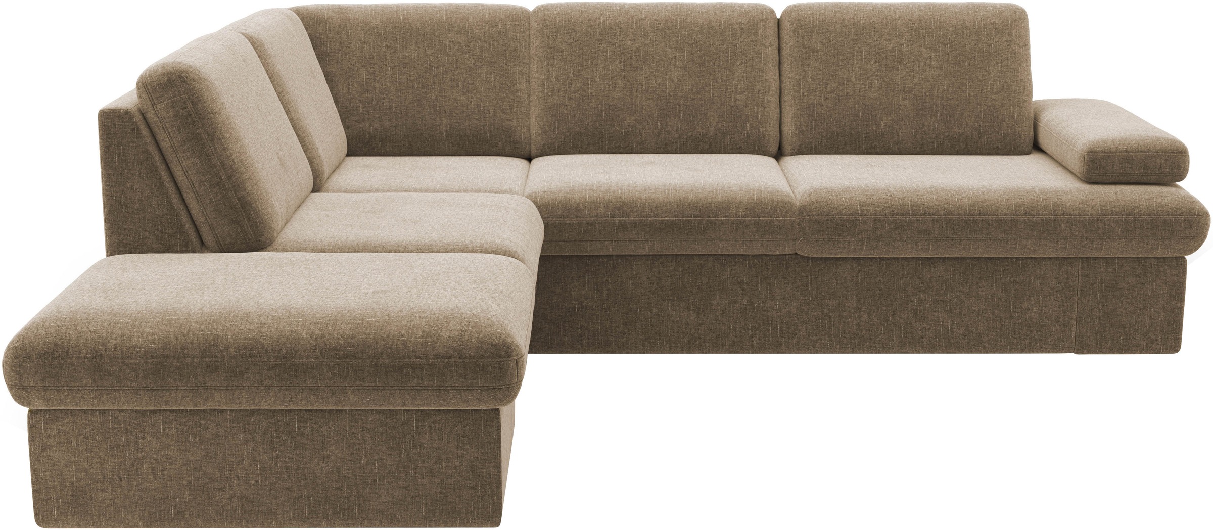 sit&more Ecksofa "Moreno L-Form, B: 238 cm", mit Armteilverstellung, option günstig online kaufen