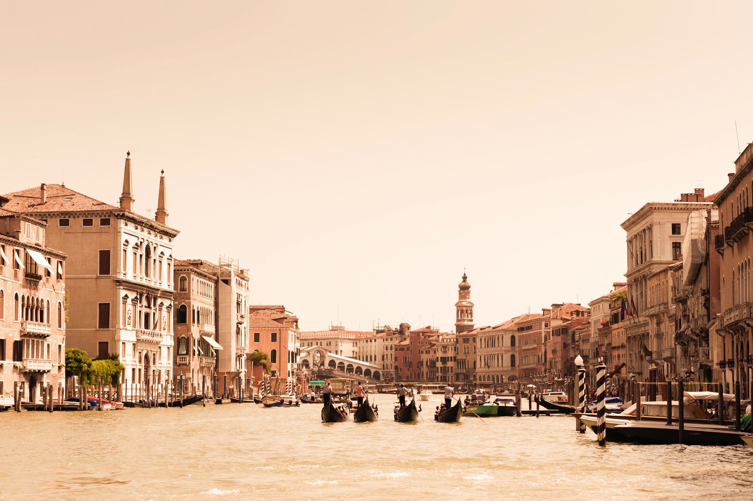 Papermoon "VENEDIG-INSEL ALT STADT RETRO VINTAGE MEER STRAND KANAL"