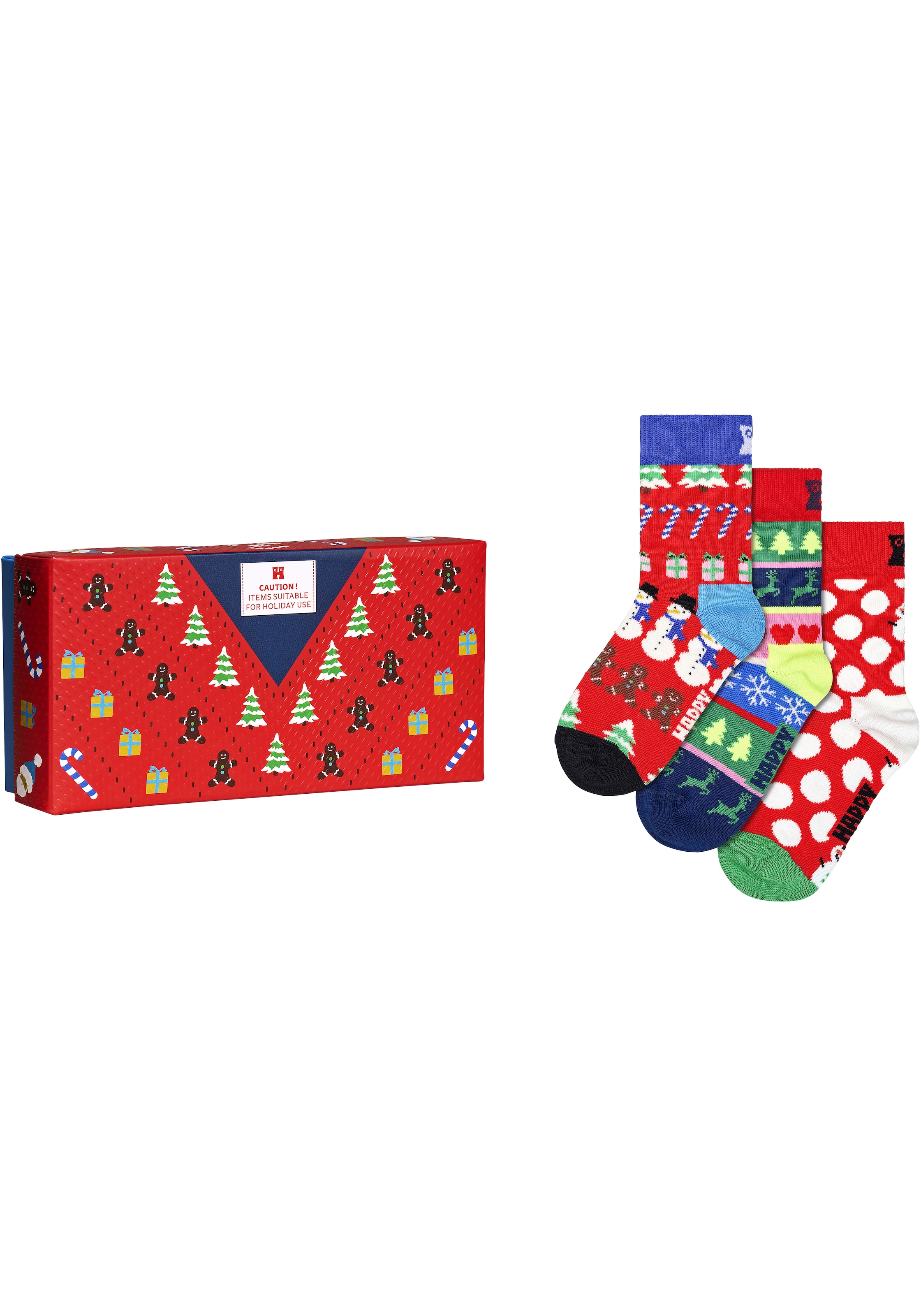 Happy Socks  Socken XMAS megztinis Gift rinkinys