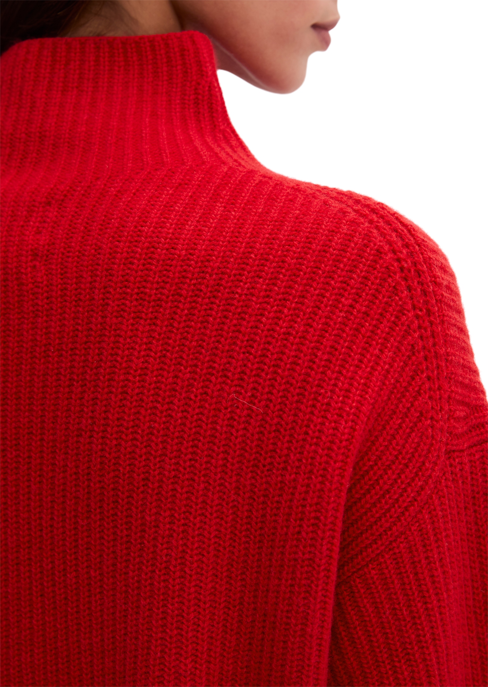 Marc O'Polo Stehkragenpullover »aus softem Schurwolle-Mix«