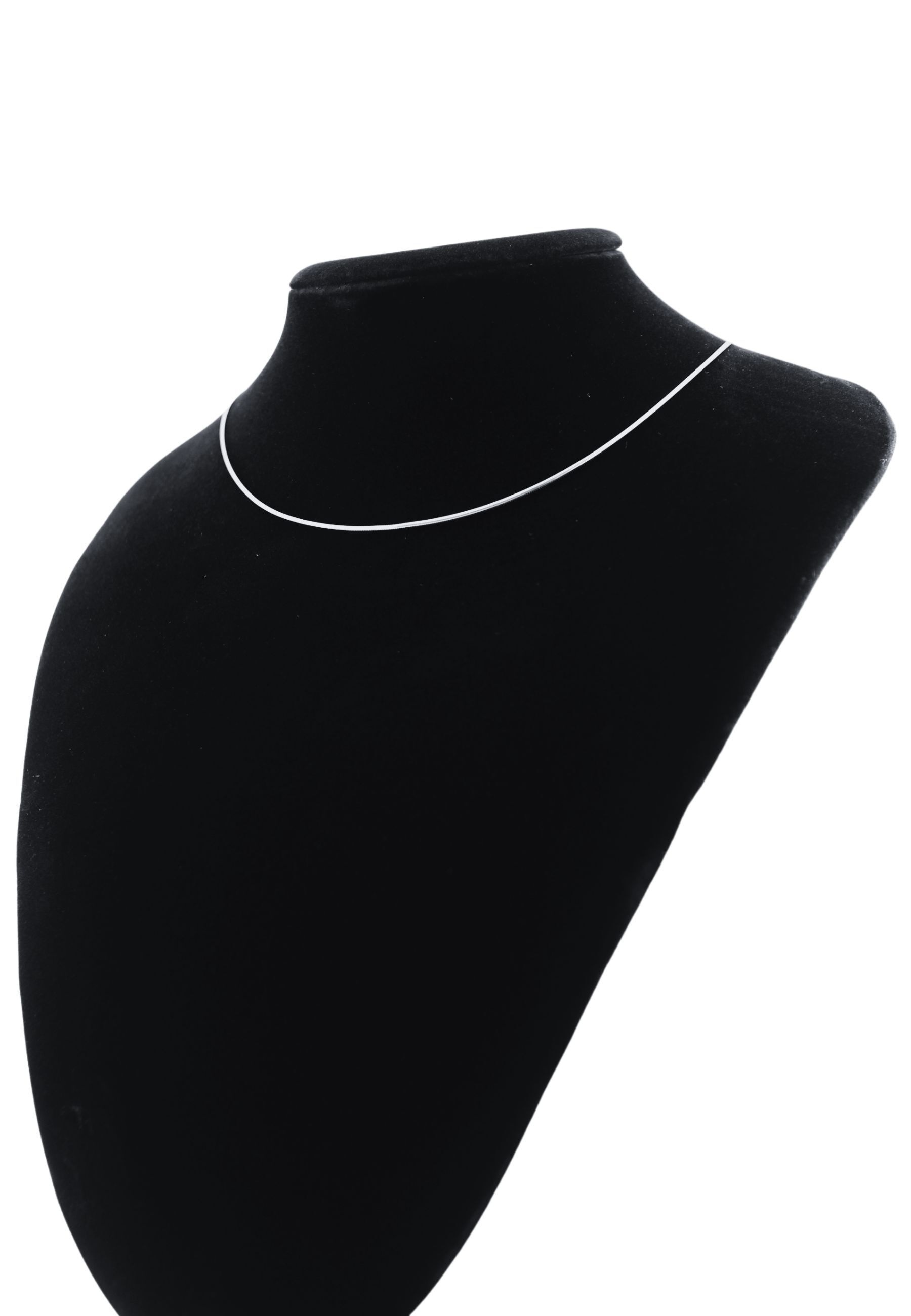 Adelia´s Silberkette »925 Silber Schlangen Halskette Ø 1 mm«, Silberschmuck für Damen