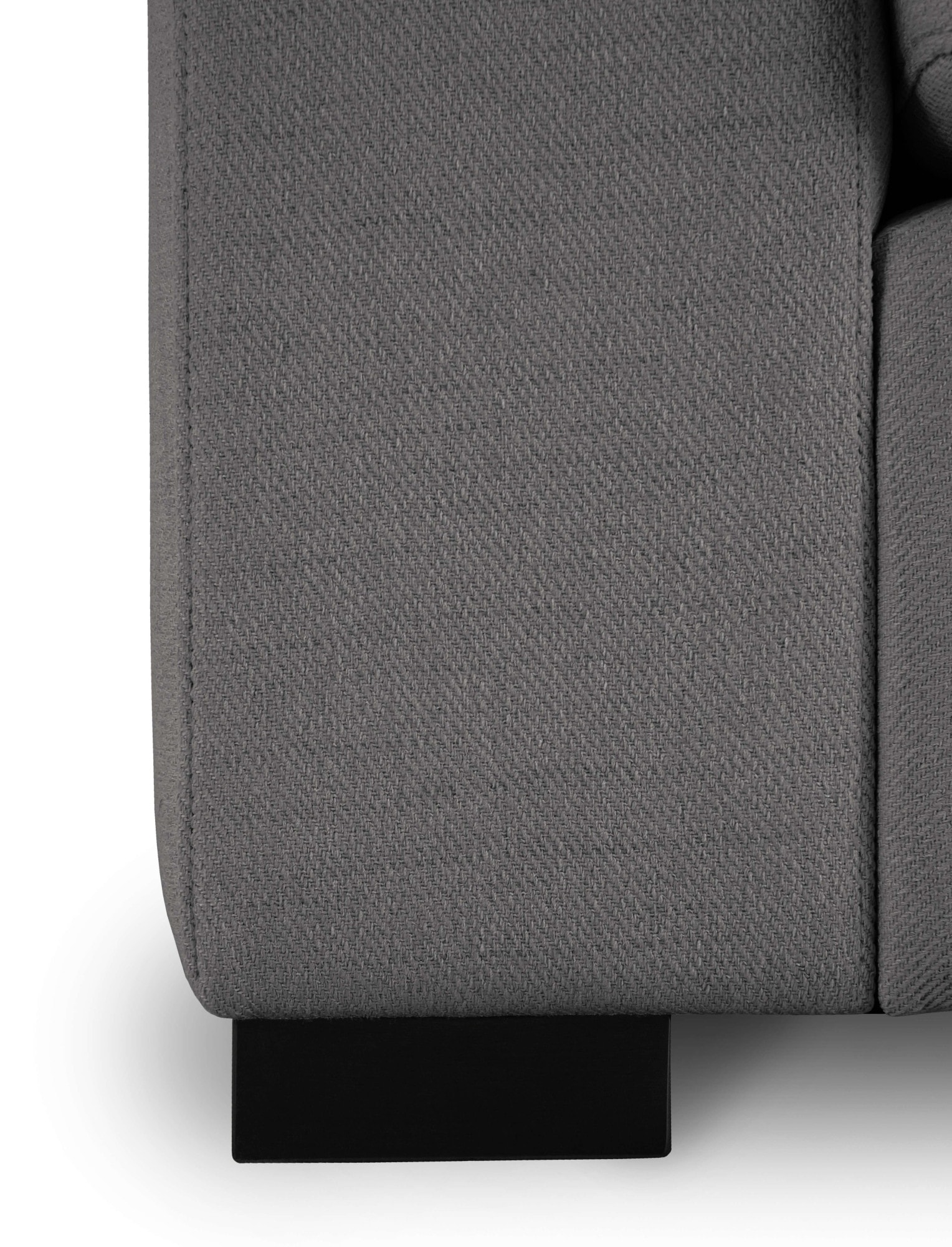 Home affaire Ecksofa »Branwell«, Breite 304 cm, Struktur fein, mit Wellenunterfederung